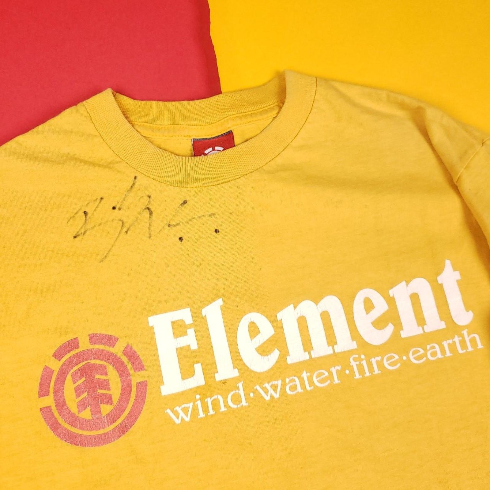 Element Mens Y2K Element tee shirt *Bam Margera signed* Mens Medium Size US M / EU 48-50 / 2 - 3 Thumbnail