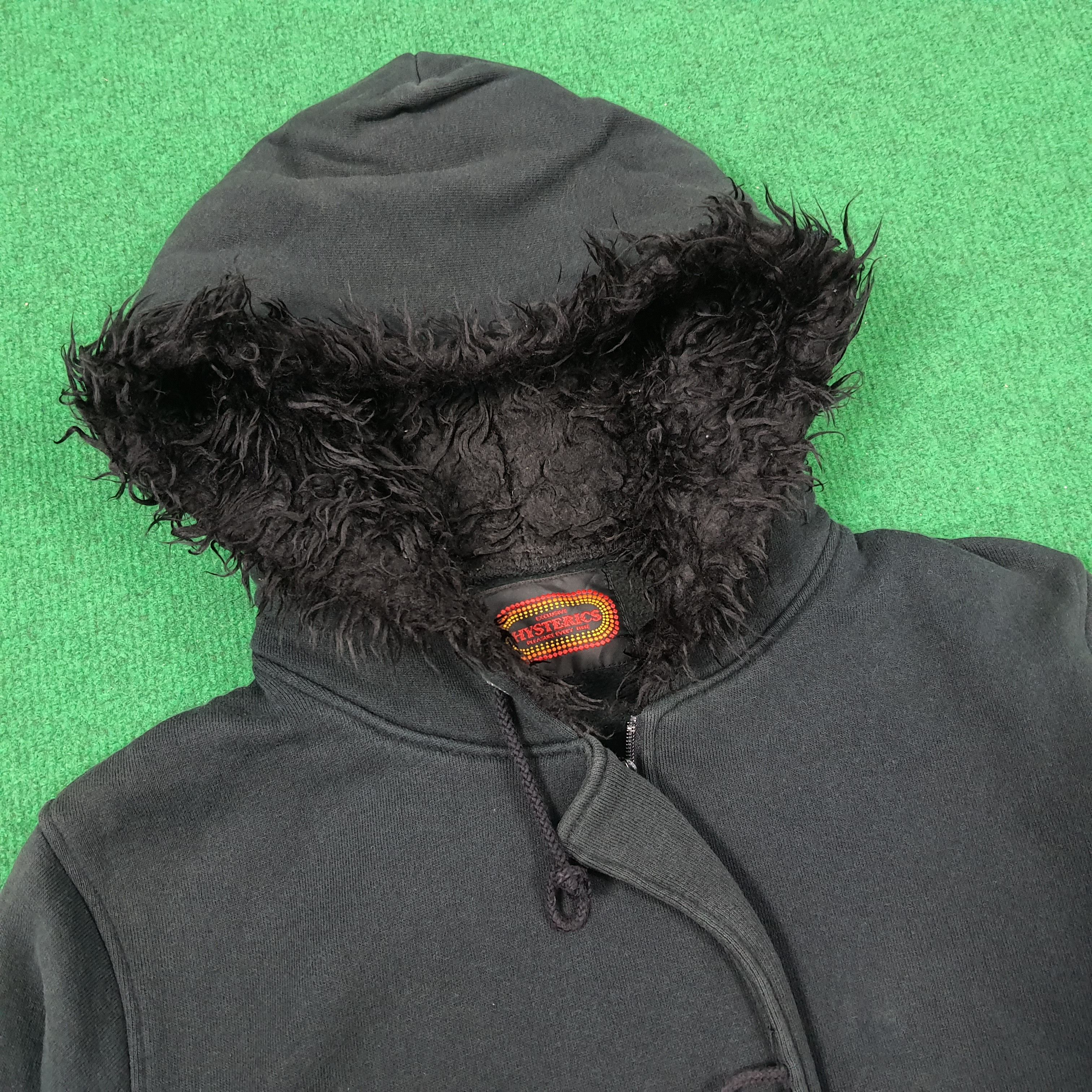 Hysteric Glamour × Japanese Brand × Vintage Vintage Hysteric Glamour Custom Logo With Fleece Hoodie Size XS / US 0-2 / IT 36-38 - 5 Thumbnail