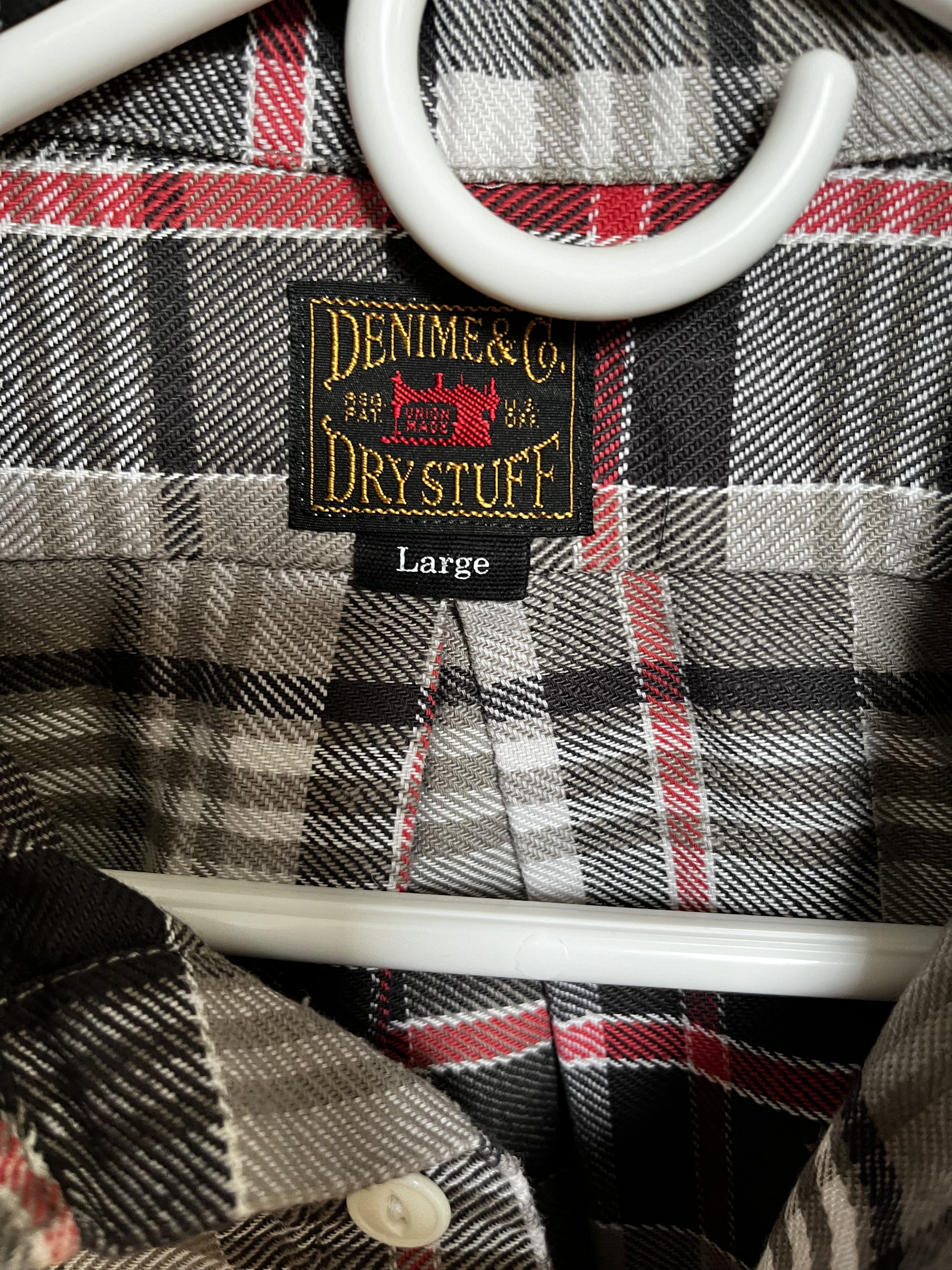 Denime Plaid Flannel shirt Size US M / EU 48-50 / 2 - 2 Thumbnail