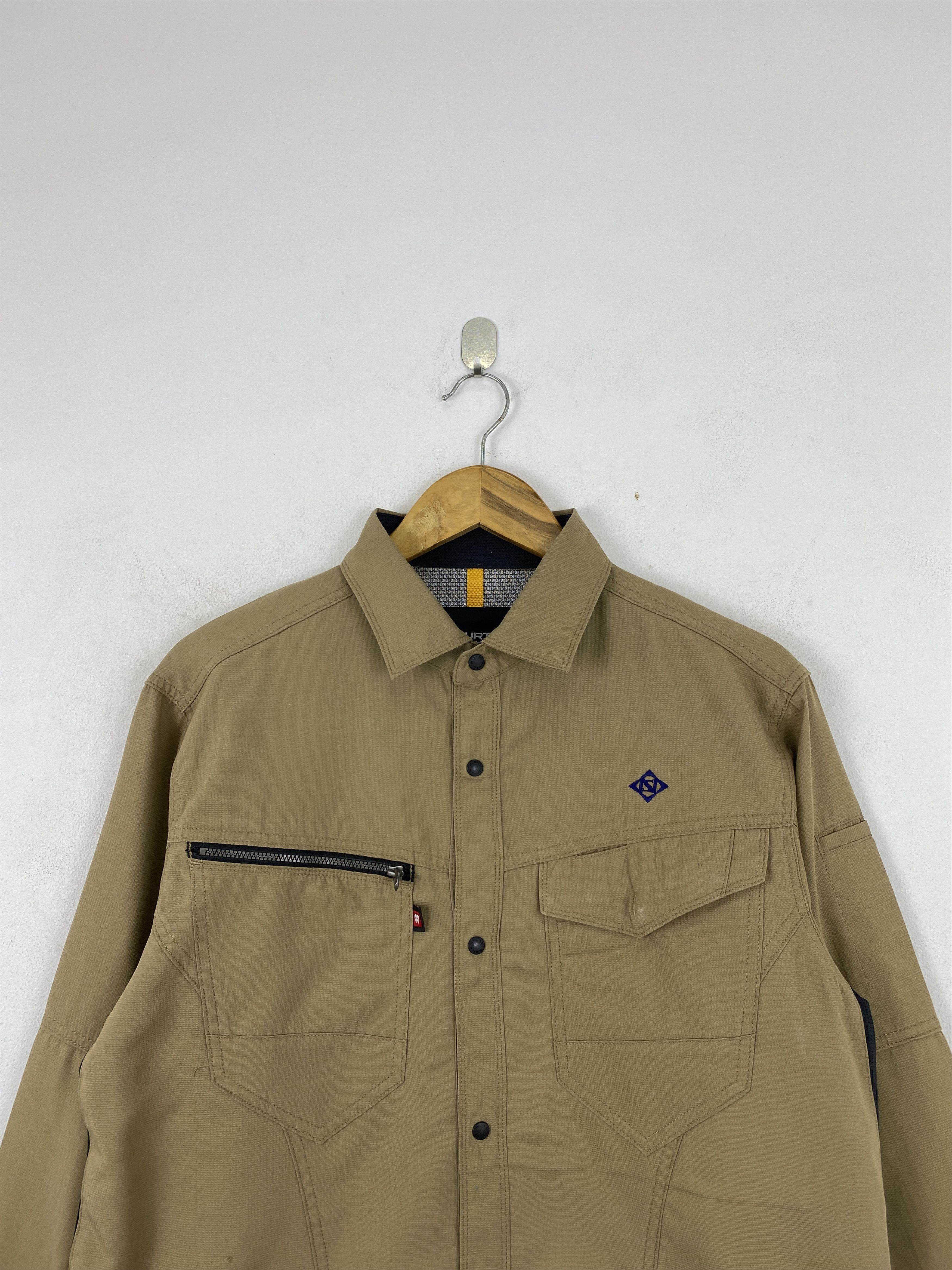 Japanese Brand Vintage Burtle Workwear Button Up Jacket JA0169 Size US S / EU 44-46 / 1 - 3 Thumbnail