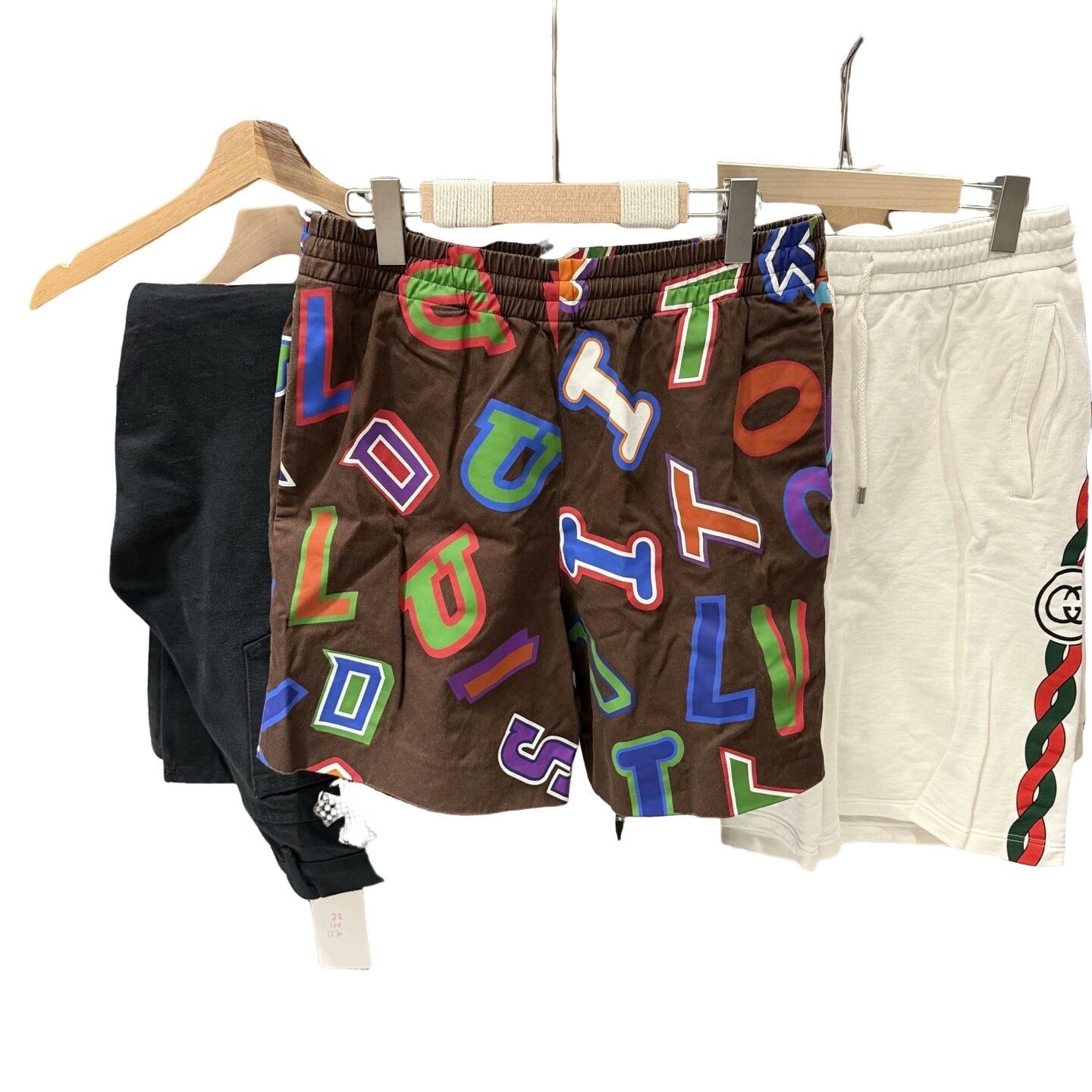 Louis Vuitton Louis Vuitton Letter Print Shorts Size L Size US 34 / EU 50 - 1 Thumbnail
