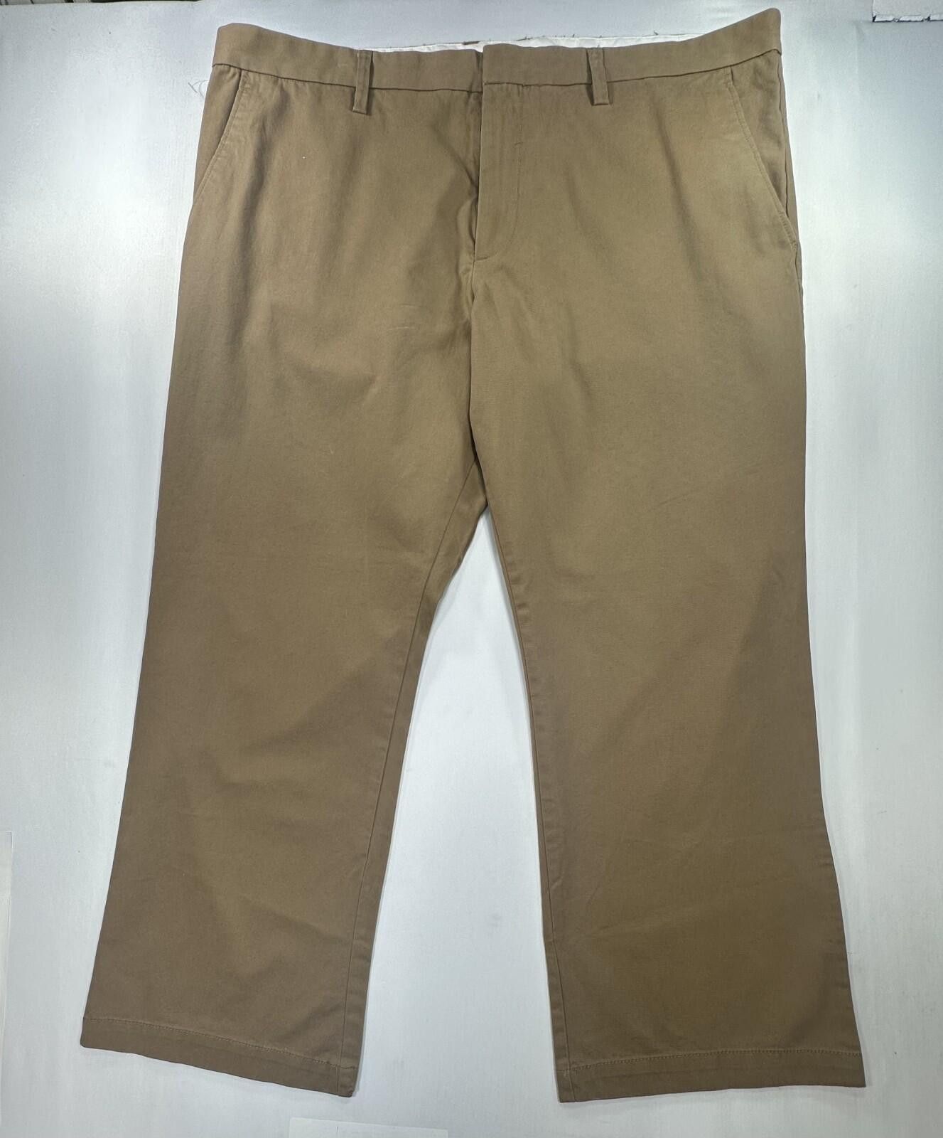 Old Navy Old Navy Classic Loose Flat Front Chinos Brown Mens 44/30 Size US 44 / EU 60 - 1 Thumbnail