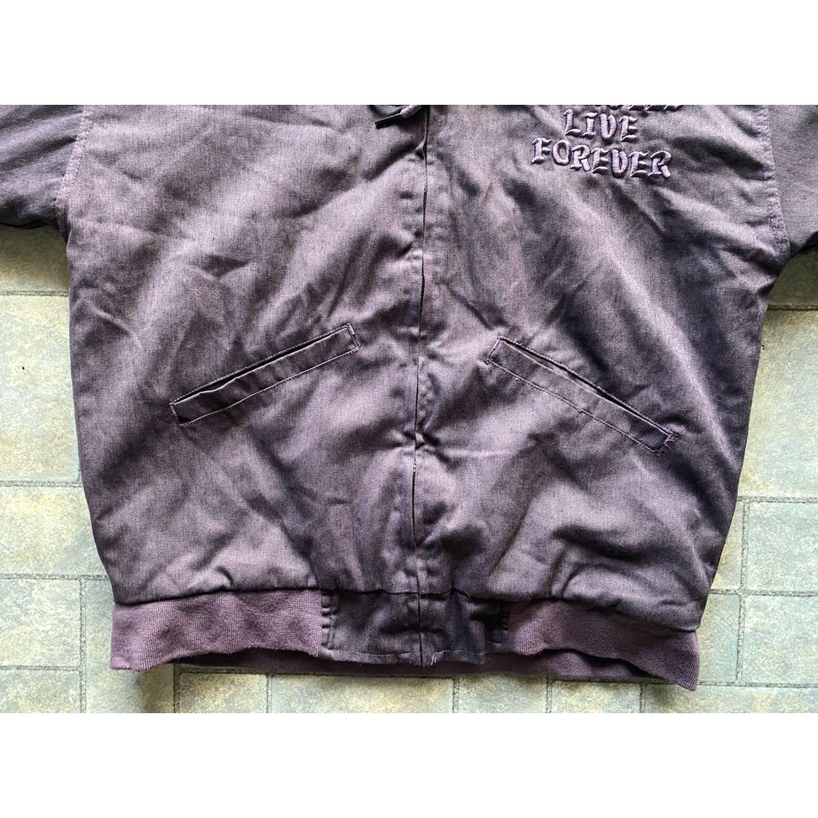 Olive VINTAGE A**holes Live Forever Jacket Coat Hooded Men S Small Polyester See Photos Jacket Mens Small Hooded Size US S / EU 44-46 / 1 - 3 Thumbnail