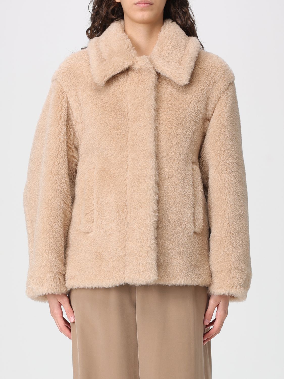 Max Mara Jacket Woman Beige