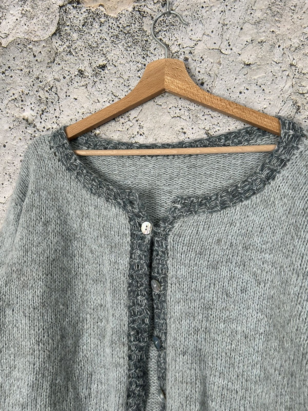 Other Vintage Blue Wool Cardigan Handmade Sweater Grunge Skate Size US M / EU 48-50 / 2 - 3 Thumbnail