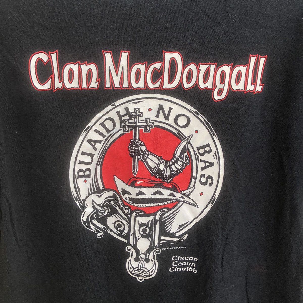Gildan × Vintage Clan Macdougall(Buaidh.No.Bas) Shirt Size US M / EU 48-50 / 2 - 2 Thumbnail