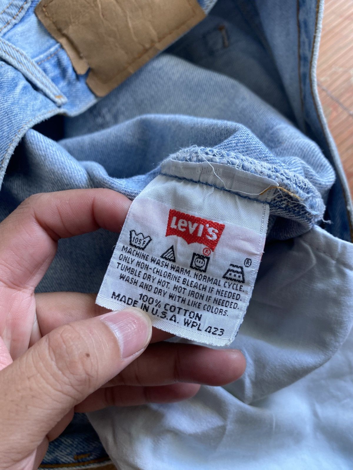 Levi's Vintage 90s Levis 501 Denim Size US 33 - 7 Thumbnail