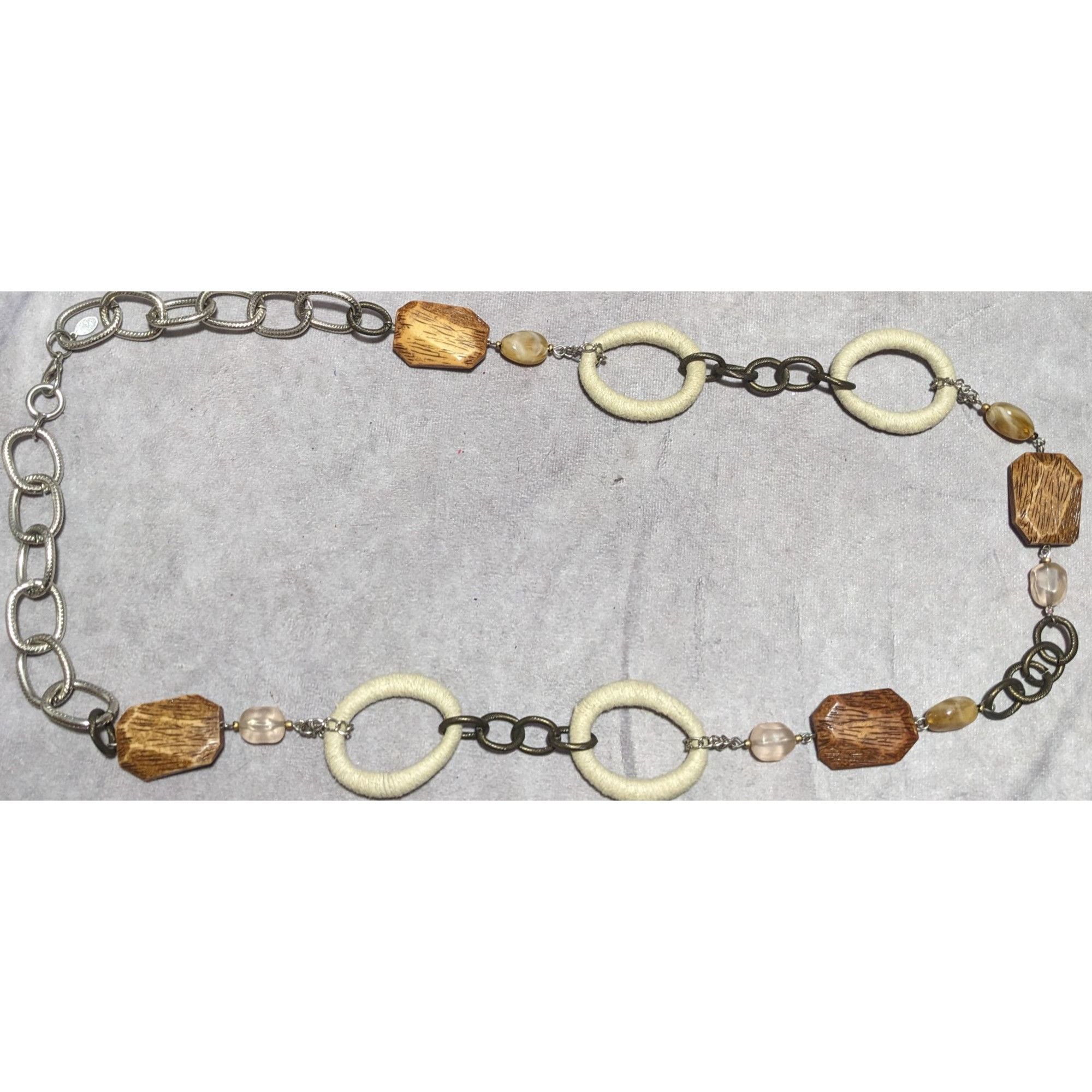 Chicos Chico's Earthy Bohemian Statement Necklace Size ONE SIZE - 12 Thumbnail