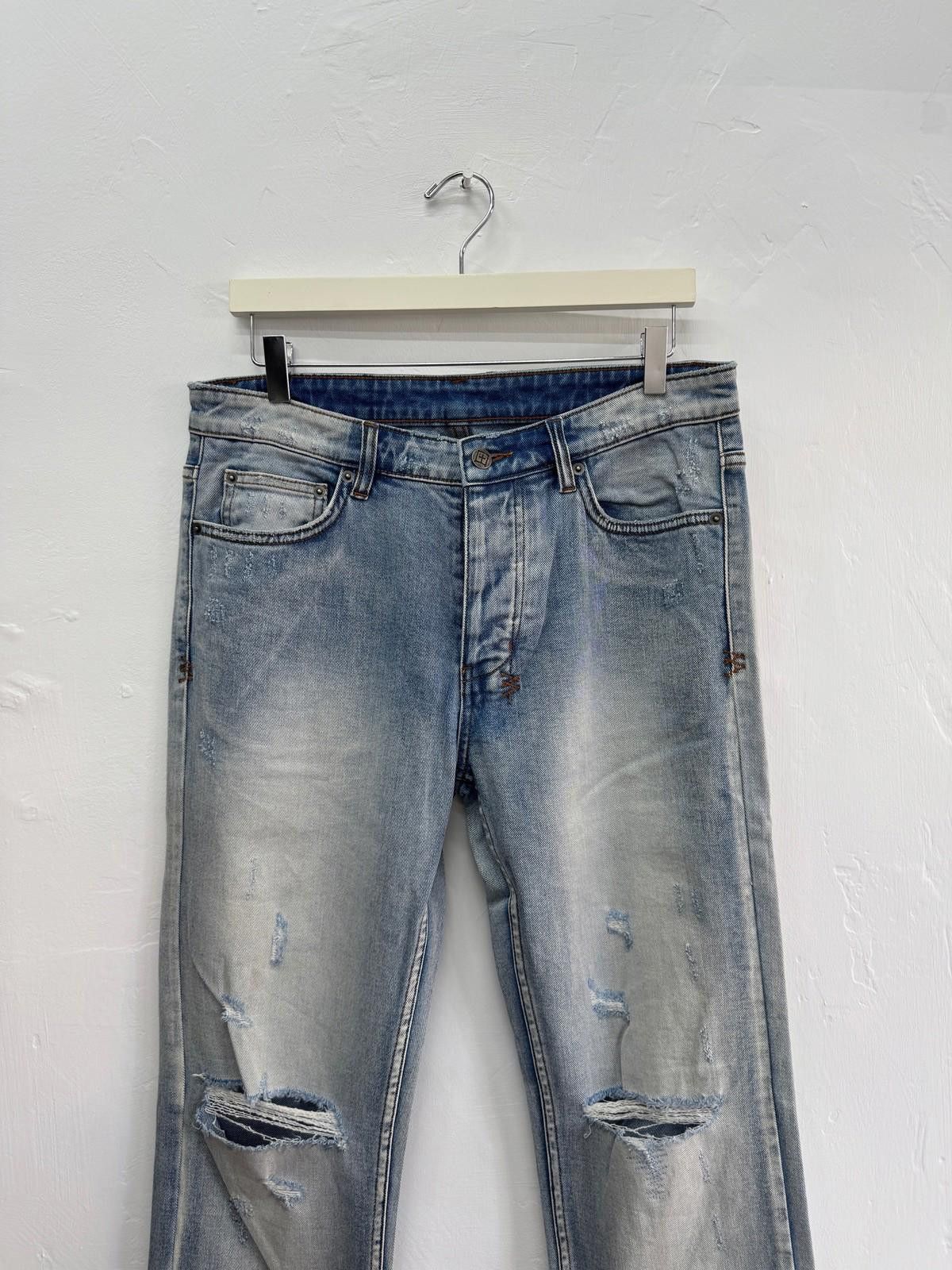 Ksubi new Ksubi mens denim jeans hazlow blue city high ripped 32 Size US 32 / EU 48 - 2 Thumbnail