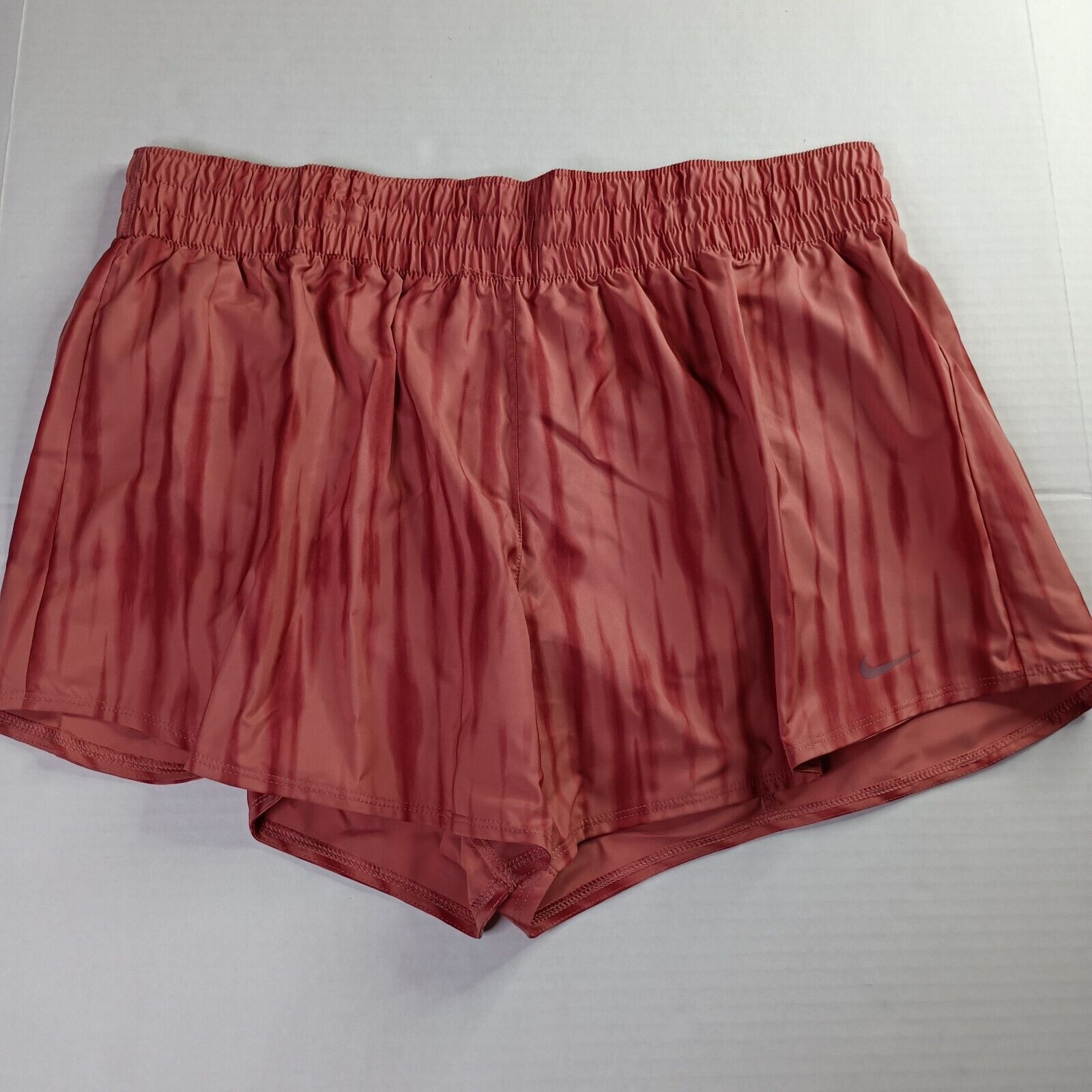 Nike Nike High-Waisted 3" Brief-Lined Shorts Women XL Canyon Pink Size 36" / US 14 / IT 50 - 1 Thumbnail