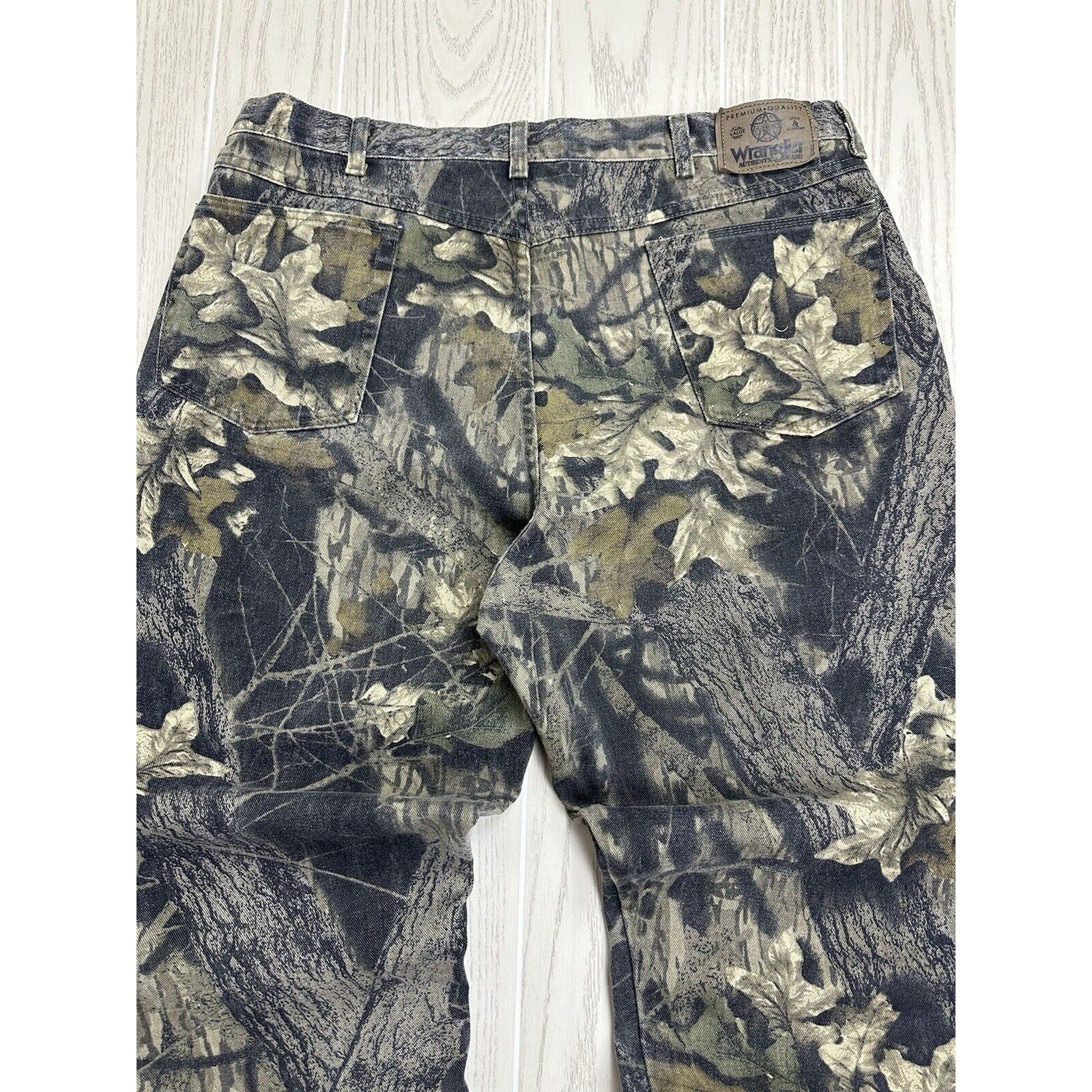 Wrangler Vintage Wrangler Double Knee Camo Jeans Size US 38 / EU 54 - 8 Thumbnail