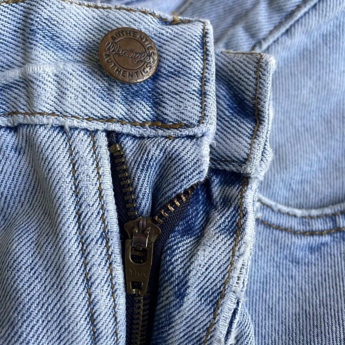 Wrangler 🔥Vintage Wrangler Stoned Washed Ripped Distress Denim Jeans Size US 29 - 13 Thumbnail