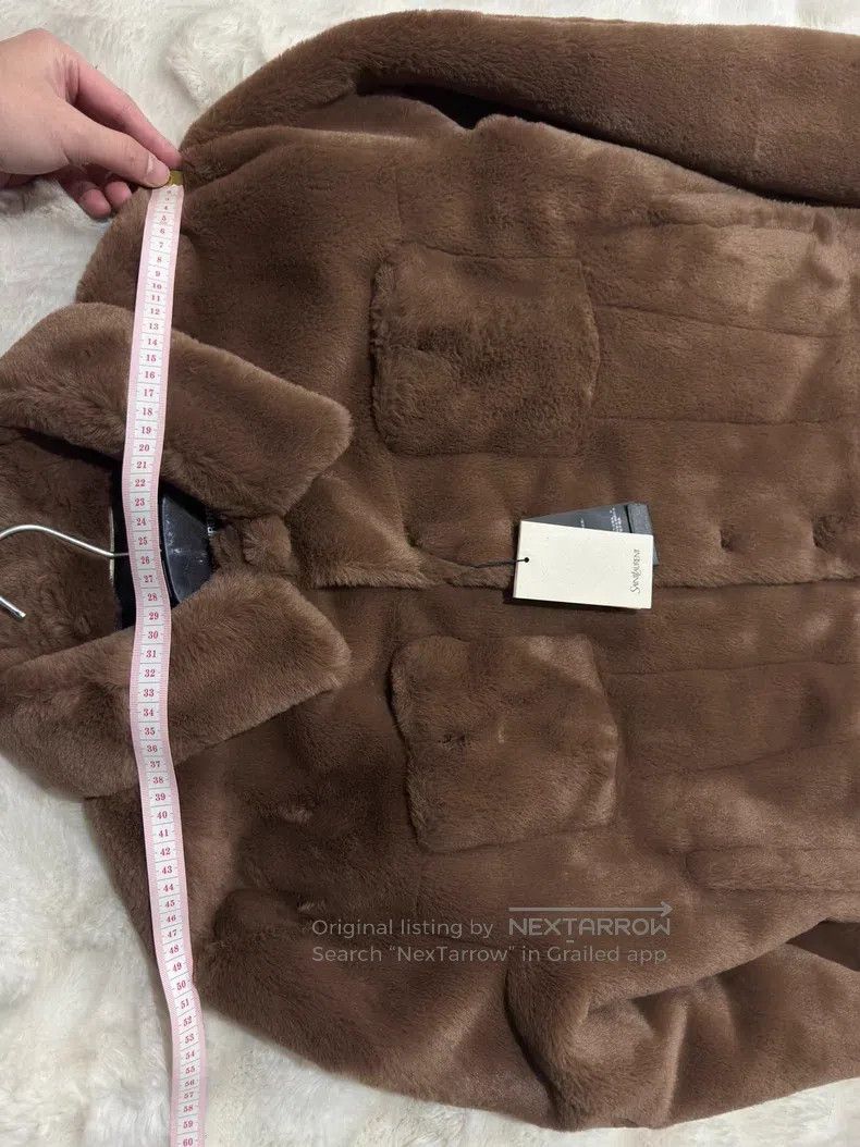 Saint Laurent Paris Saint Laurent Paris Caramel Teddy Faux Fur Jacket Size US M / EU 48-50 / 2 - 5 Thumbnail