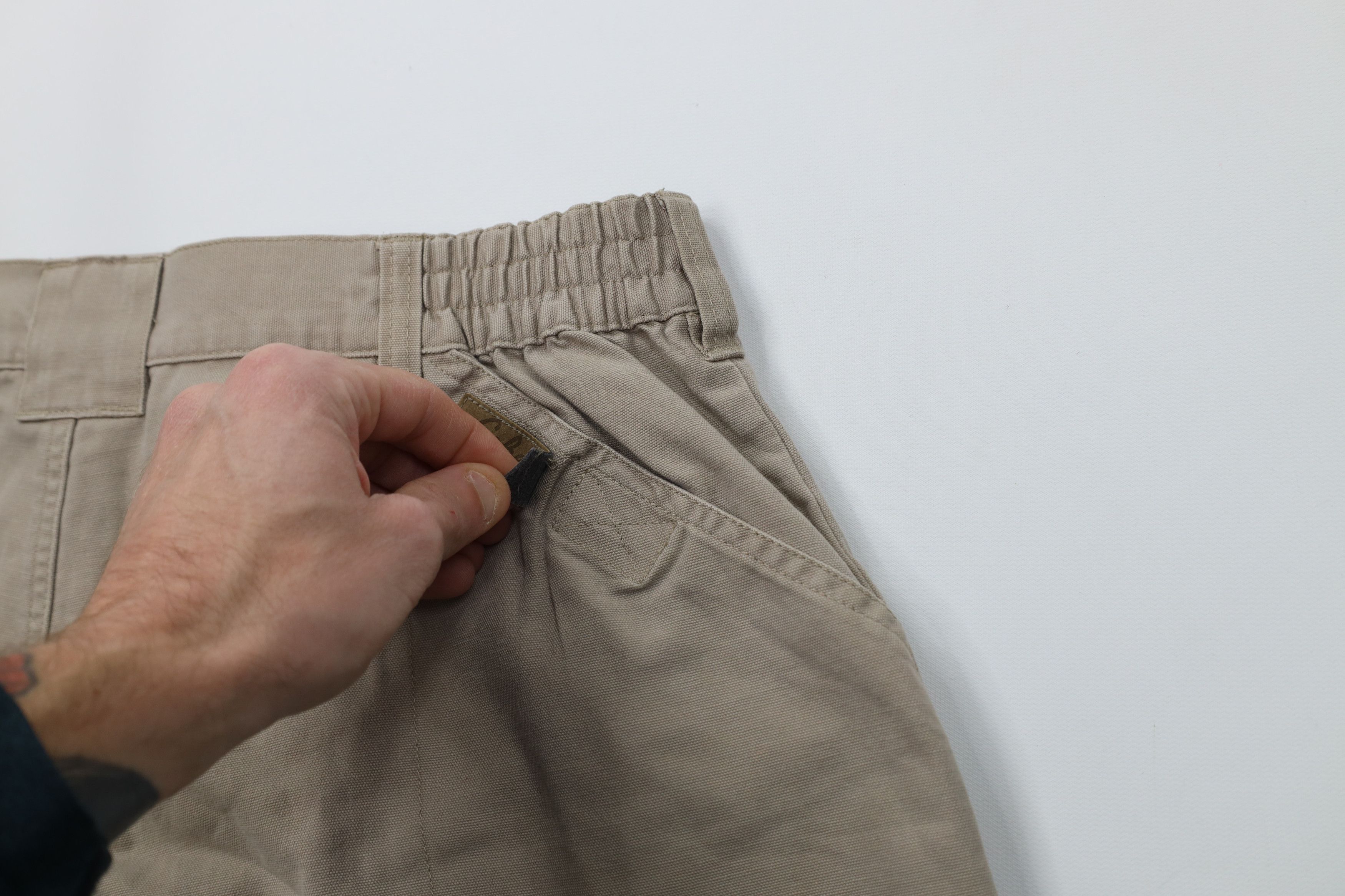 Cabelas Vintage 90s Y2K Cabelas Above Knee Trekking Cargo Shorts Size US 38 / EU 54 - 13 Thumbnail