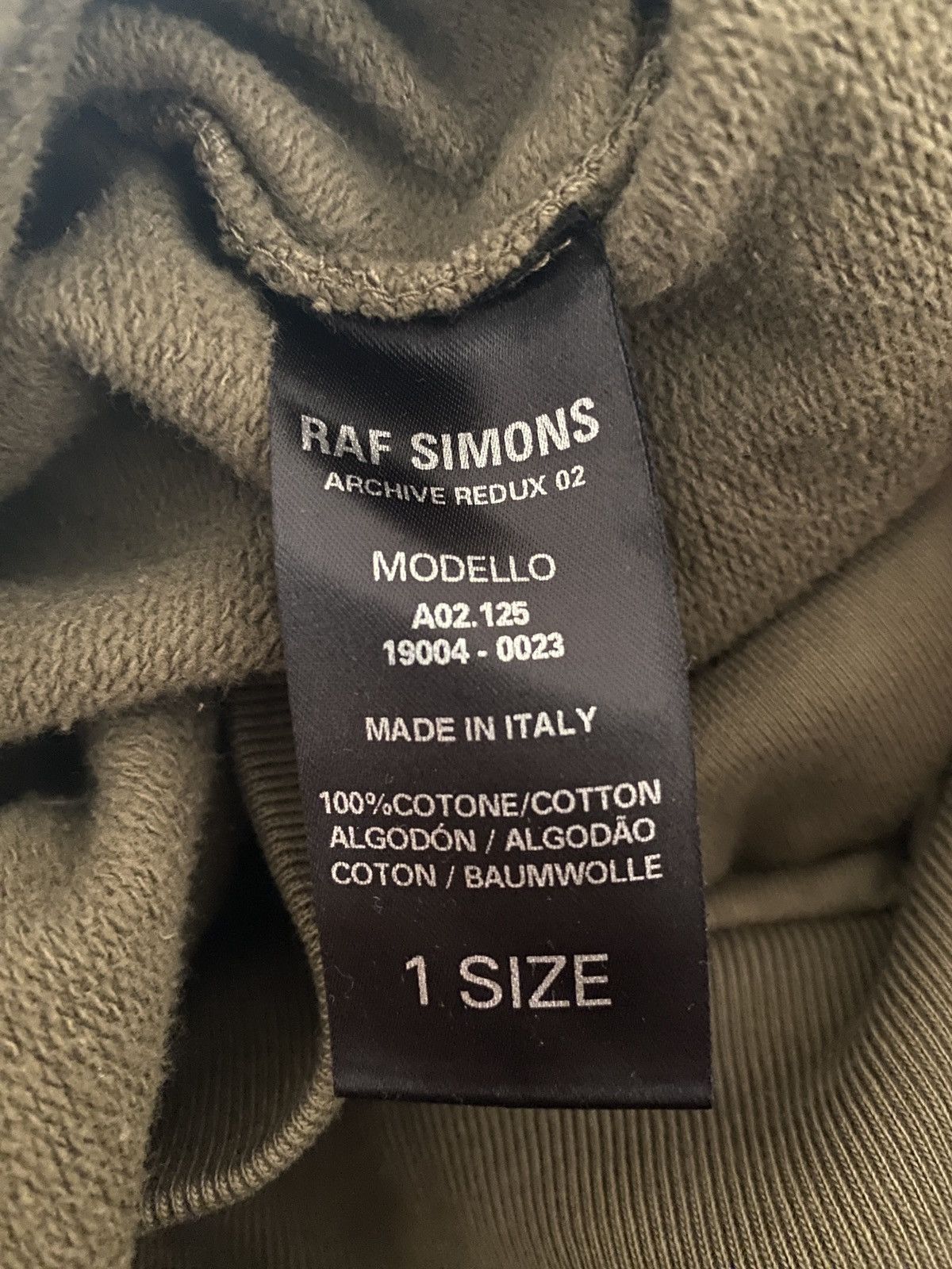 Raf Simons New York Archive redux hoodie Size US M / EU 48-50 / 2 - 4 Thumbnail
