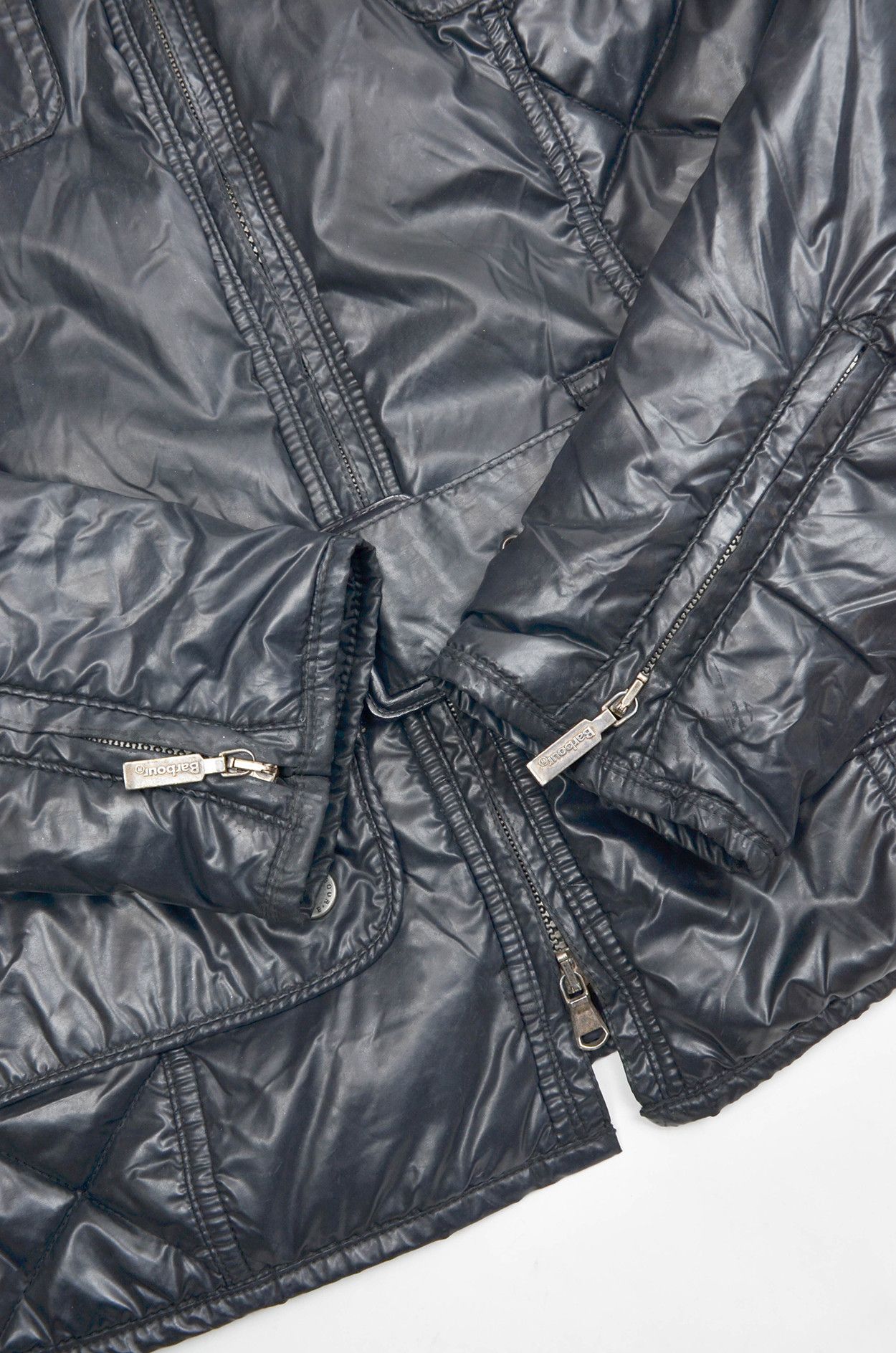 Barbour Barbour International Polarquilt Jacket Belted Black - 12 Size XL / US 12-14 / IT 48-50 - 3 Thumbnail