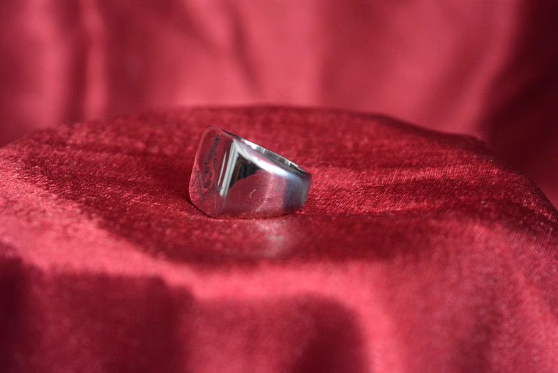 Jewelry Freemasonry Jewelry Rings Open Size Chrome Ring (Size 7-13) Size ONE SIZE - 5 Thumbnail