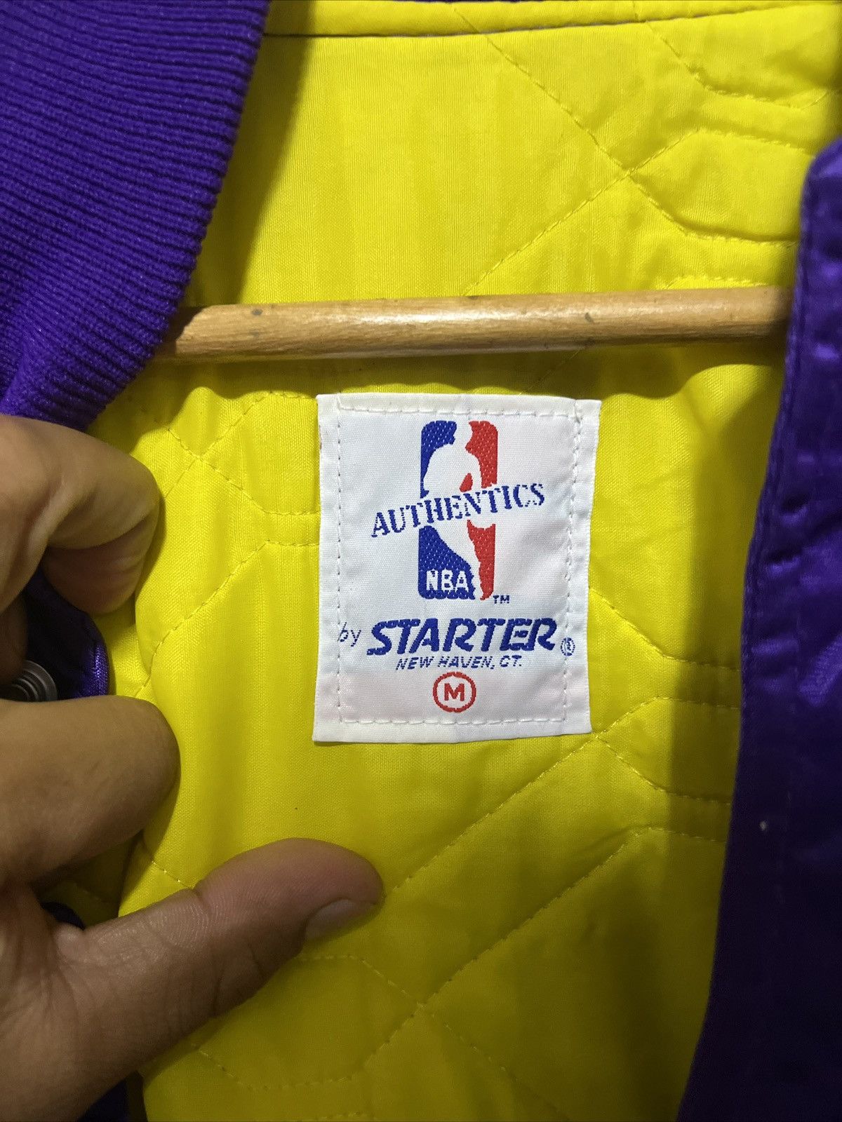 Starter Vintage Gen 1 Starter Varsity Jacket Lakers Size US M / EU 48-50 / 2 - 9 Thumbnail