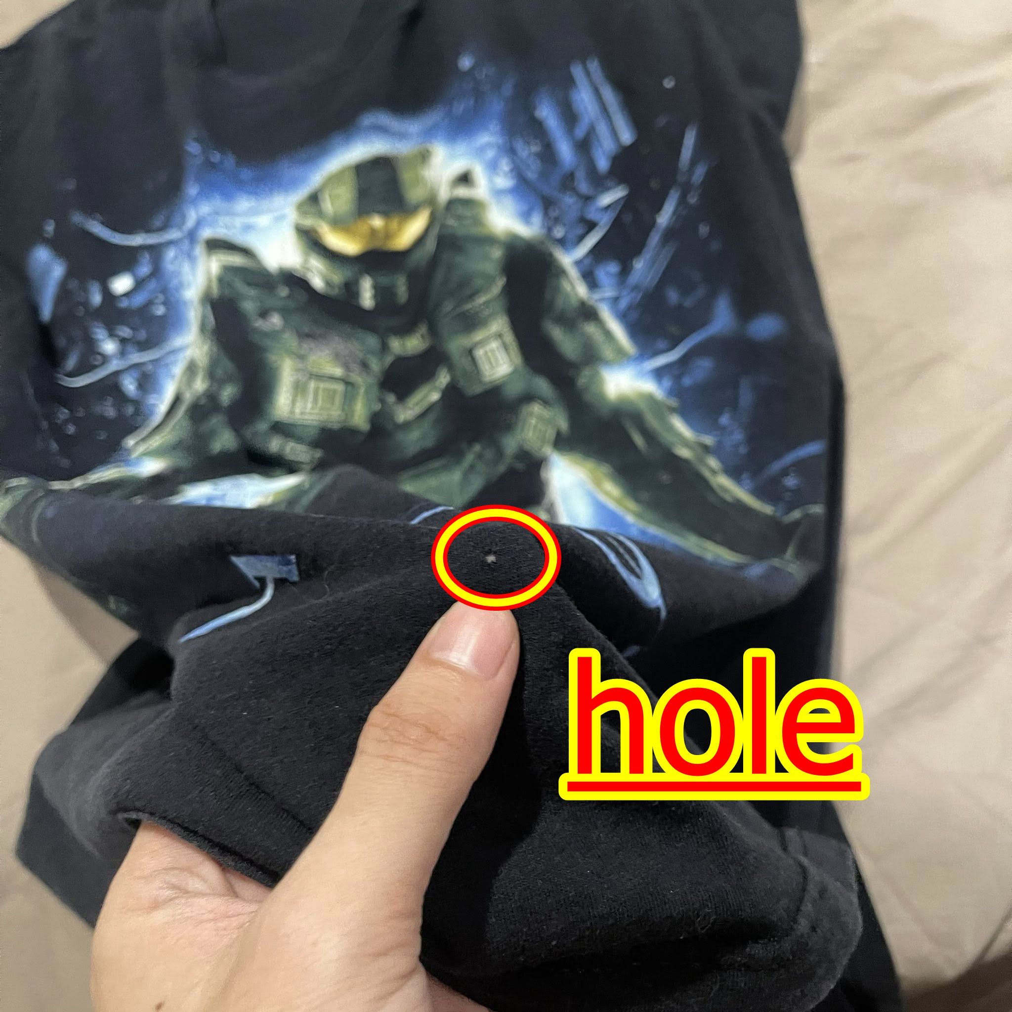 Halo × Vintage 2012 Halo 4 T-shirt Size US L / EU 52-54 / 3 - 8 Thumbnail
