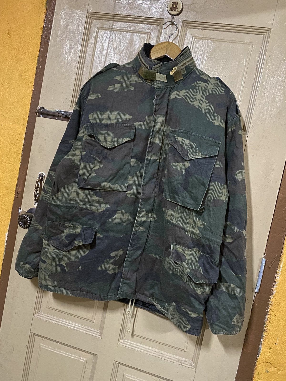 Swagger Vintage 2006 Swagger x Thinsulate Camouflage Military Jacket Size US M / EU 48-50 / 2 - 4 Thumbnail