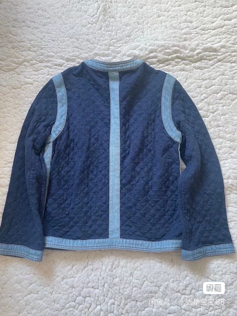 Chanel Chanel Denim stitching, diamond buckle, jacket 2505-Nextarr Size XXS / US 00 / IT 34 - 2 Thumbnail