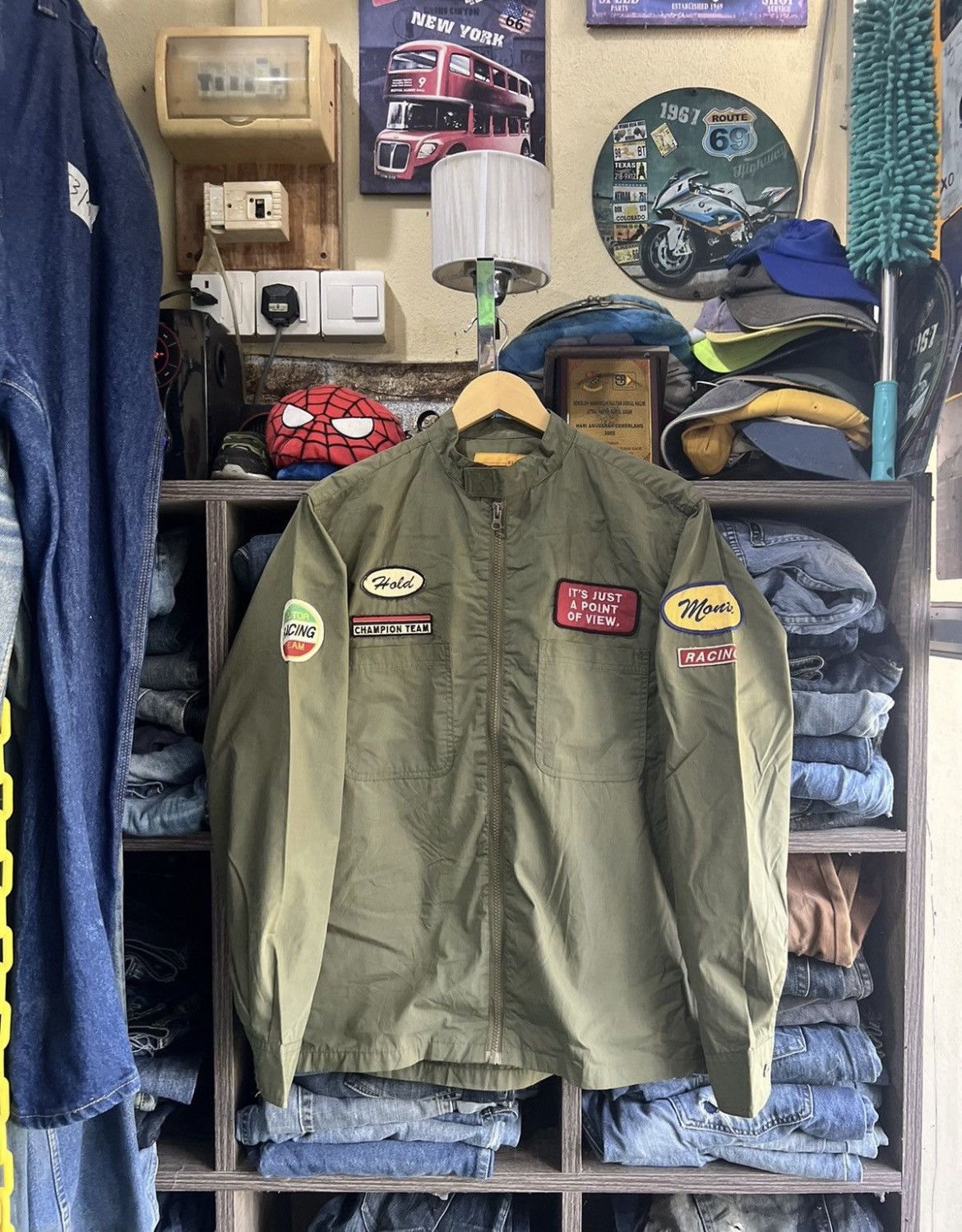 Other 🔥Claudy Boy Patches Zipper Jacket Size US M / EU 48-50 / 2 - 2 Thumbnail