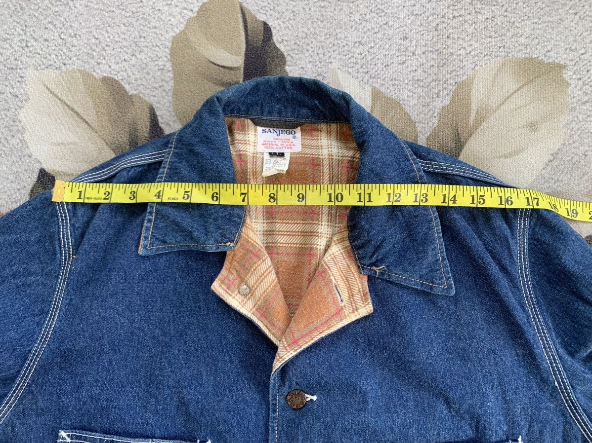 Indigo Sanjego Genuine Indigo Denim Jacket Size US L / EU 52-54 / 3 - 15 Thumbnail