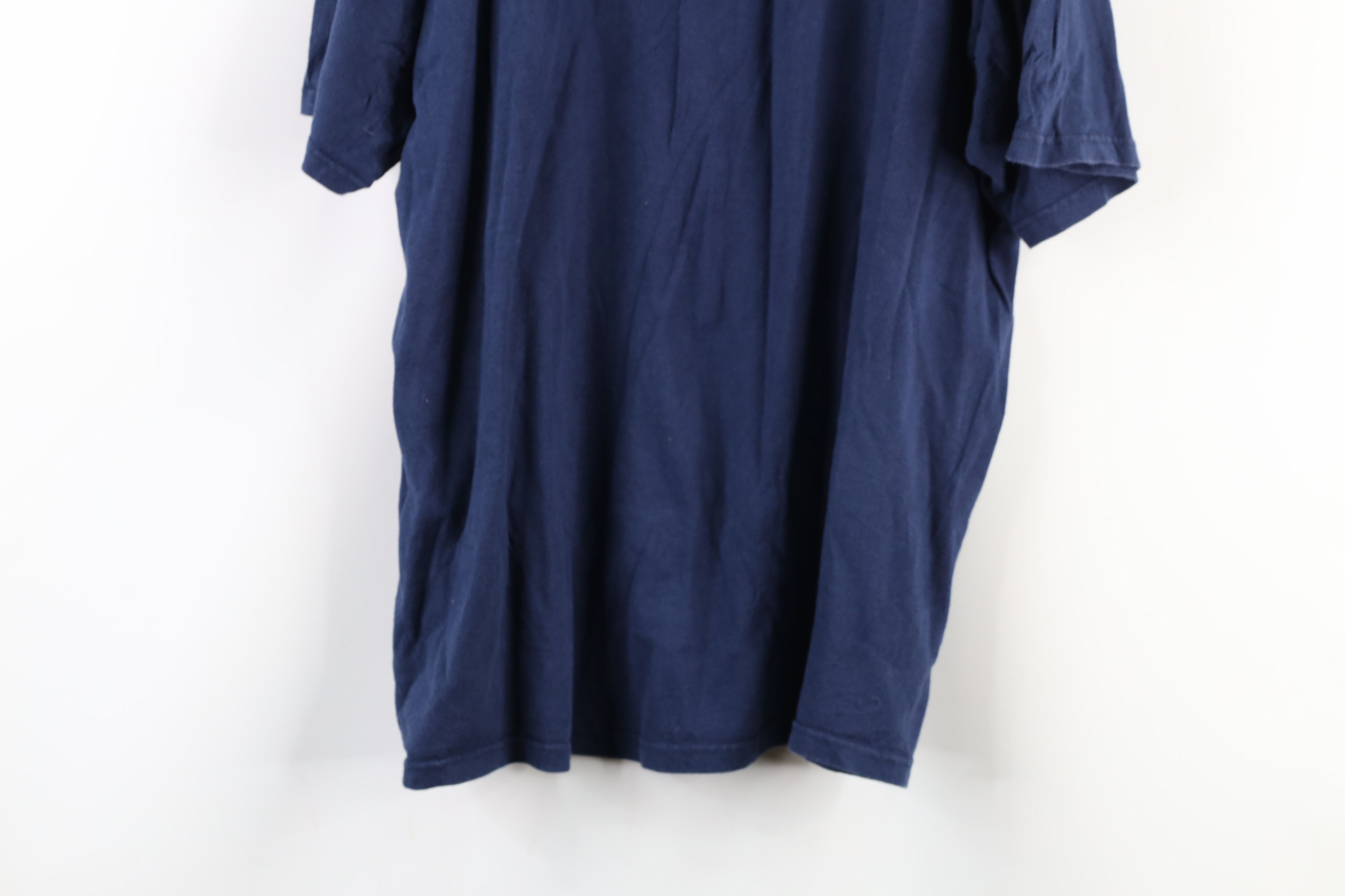 Vintage Vintage Police Chicago Bears Football T-Shirt Blue Cotton Size US XXL / EU 58 / 5 - 8 Thumbnail