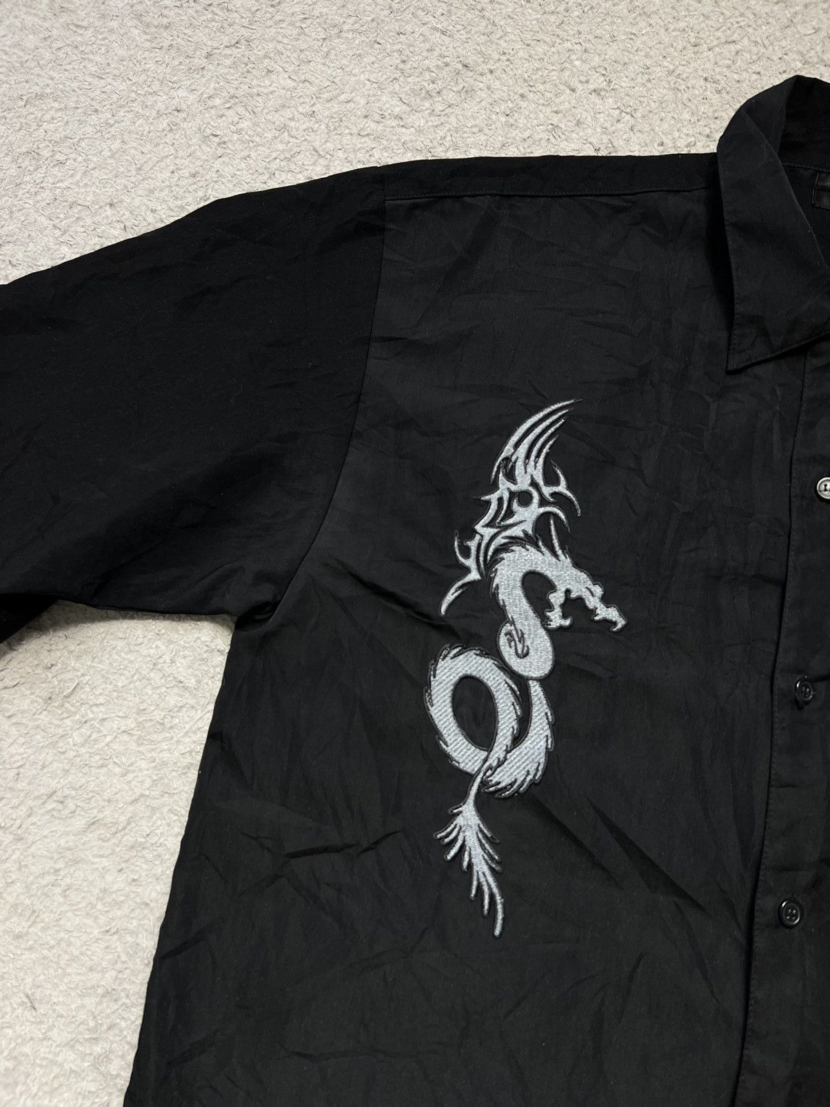 Vintage Shirt City Impact Dragon Vintage Black Size US L / EU 52-54 / 3 - 2 Thumbnail