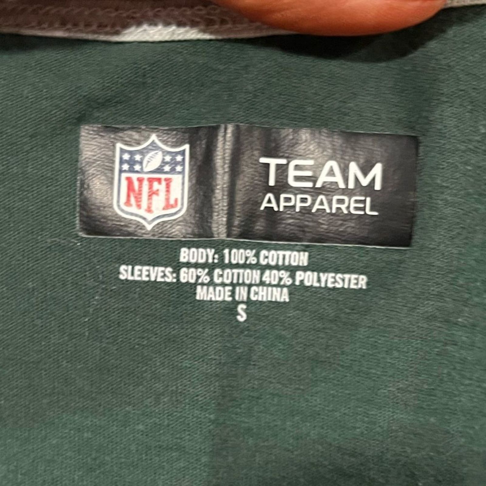 NFL NFL Green Bay Packers 3/4 Sleeve T-Shirt Green Gray Size S / US 4 / IT 40 - 3 Thumbnail