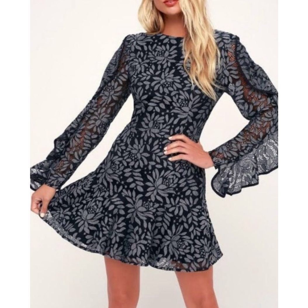 Other Keepsake Women's Engage Lace Long Sleeve Dress size XS Size XS / US 0-2 / IT 36-38 - 1 Thumbnail