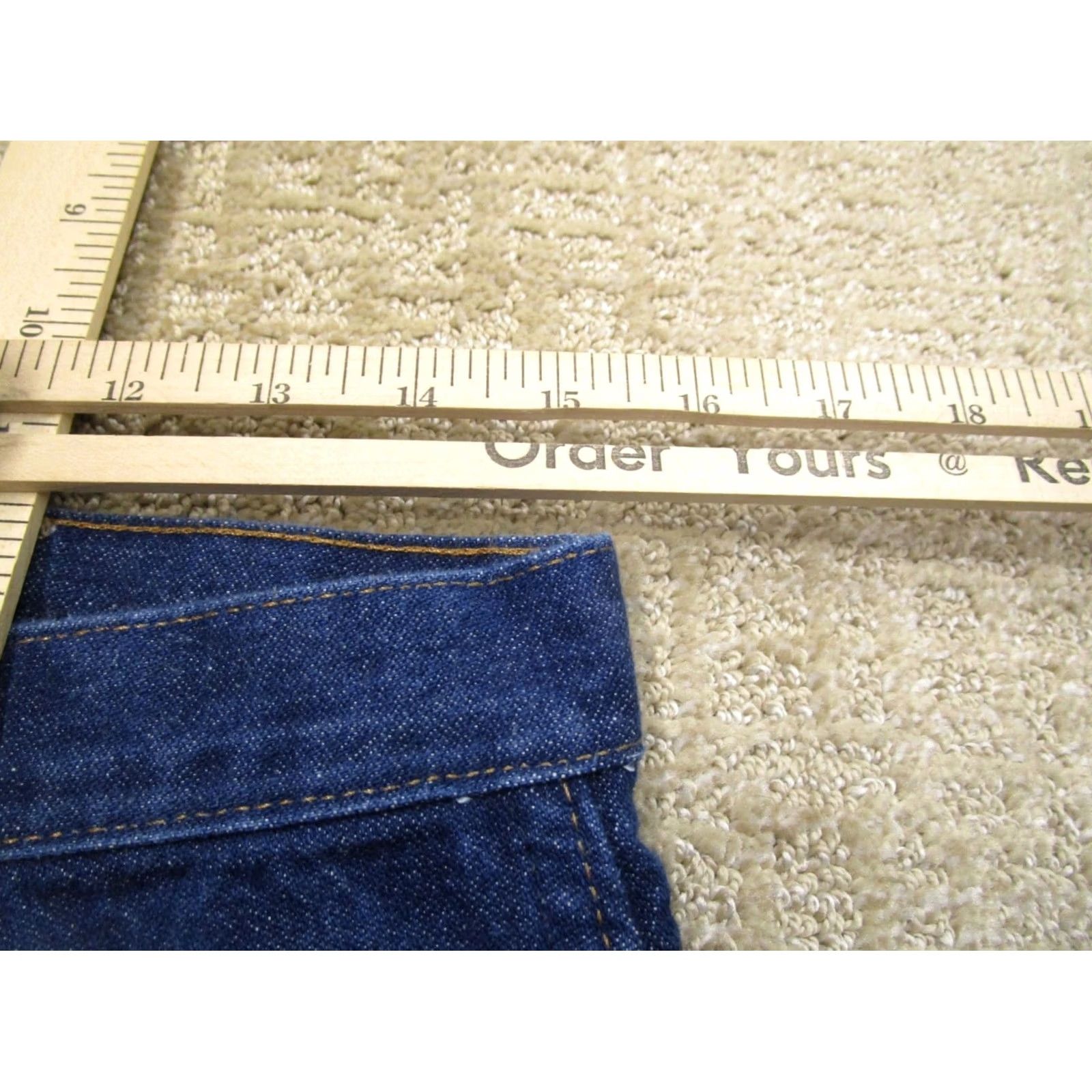 Wrangler Wrangler Jeans Men 32x30 Blue Cowboy Cut Slim Fit Western Pants Dark Wash Denim Size US 32 / EU 48 - 5 Thumbnail