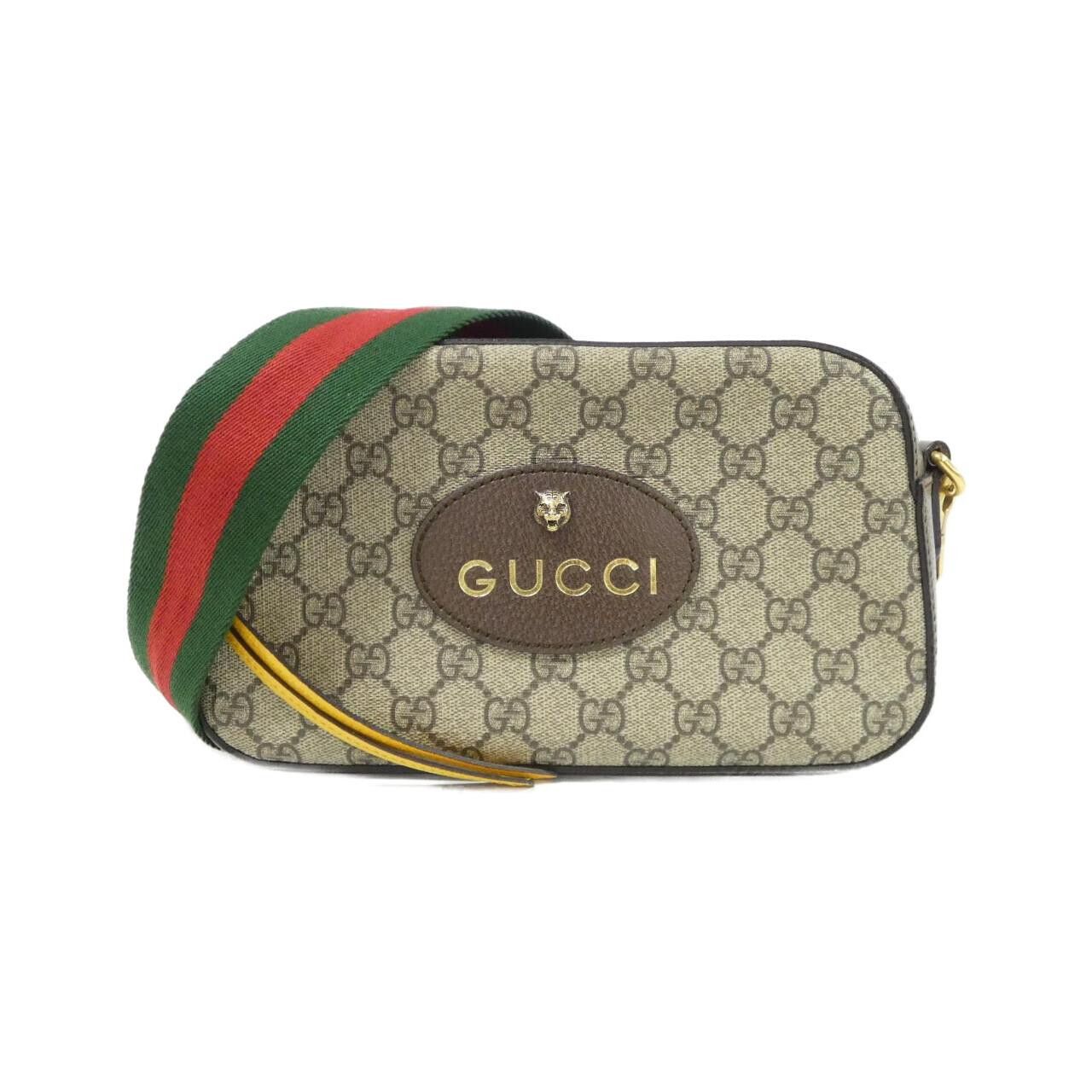 Gucci Gucci Gucci Neo Vintage GG Supreme Leather Shoulder Bag Textile Shoulder Bag 476466K9GVT DUTY FREE for USA Size ONE SIZE - 1 Thumbnail