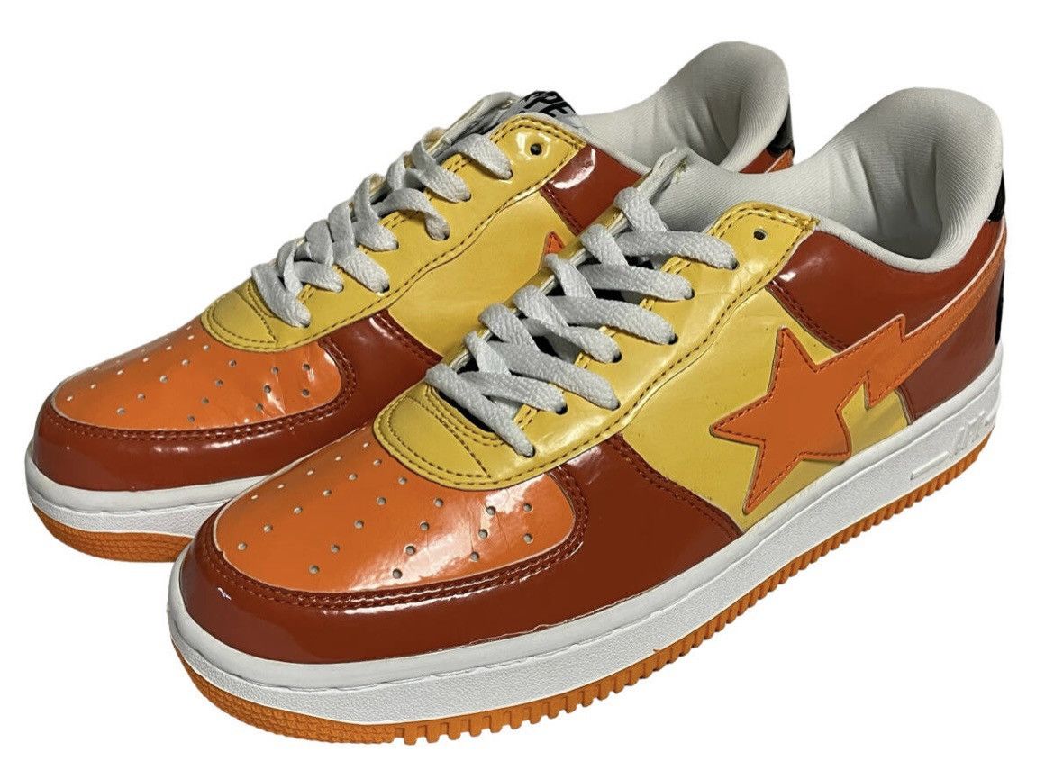 RARE OG 2005 A BATHING APE ORANGE BAPESTA