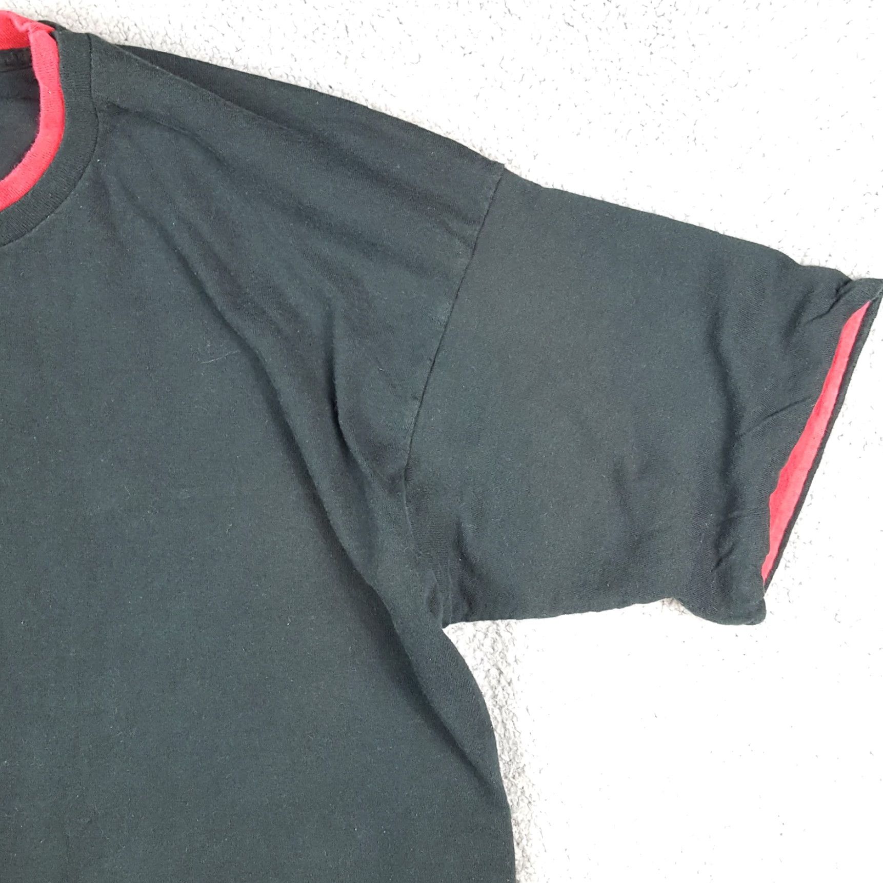 Fruit Of The Loom VINTAGE 90s Band T-Shirt Men 2XL Black Cotton Rock Grunge Tour Music Y2K Size US XXL / EU 58 / 5 - 3 Thumbnail