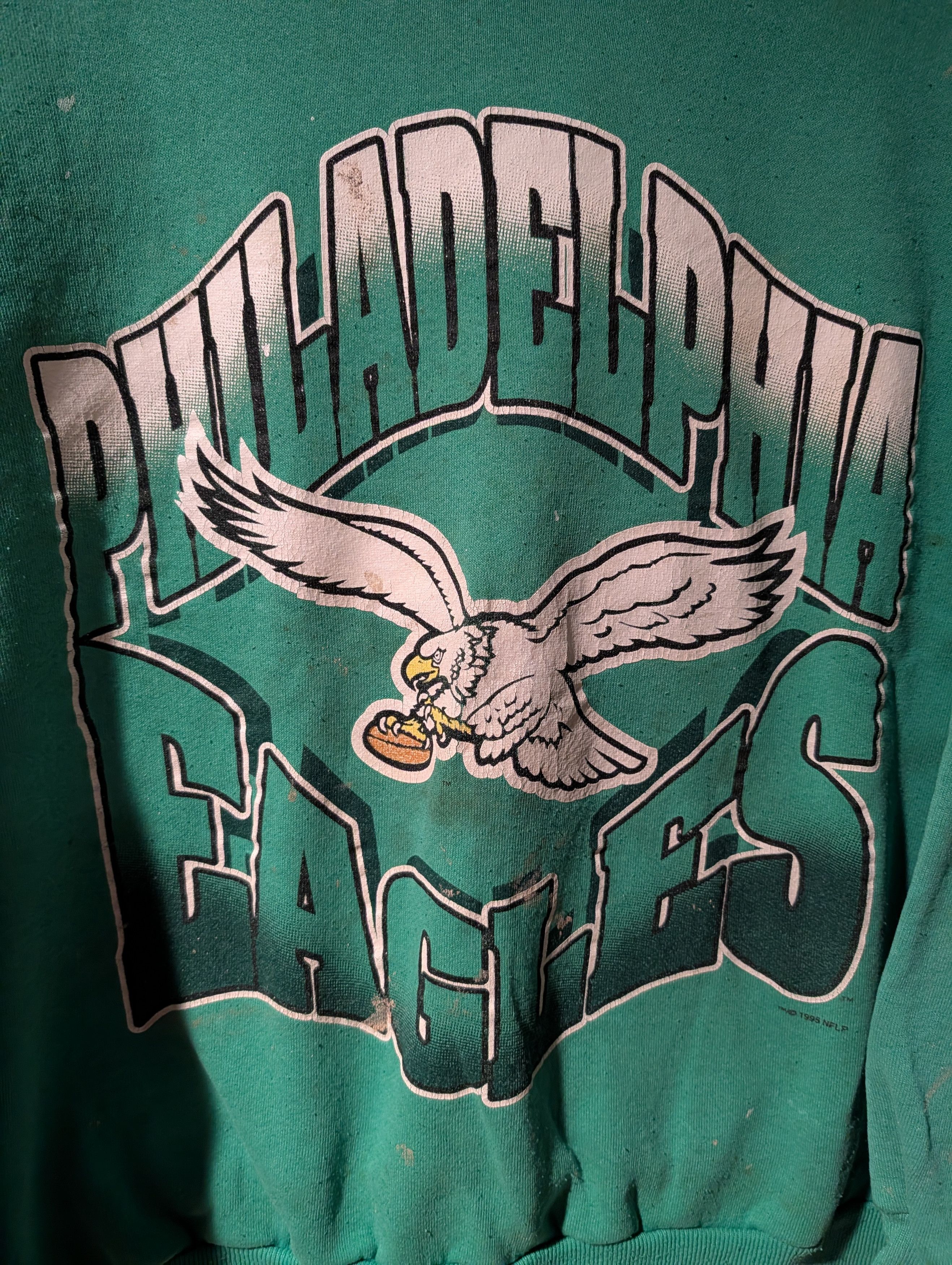 NFL VINTAGE 1995 PHILADELPHIA EAGLES CREWNECK SWEATSHIRT Size US L / EU 52-54 / 3 - 2 Thumbnail