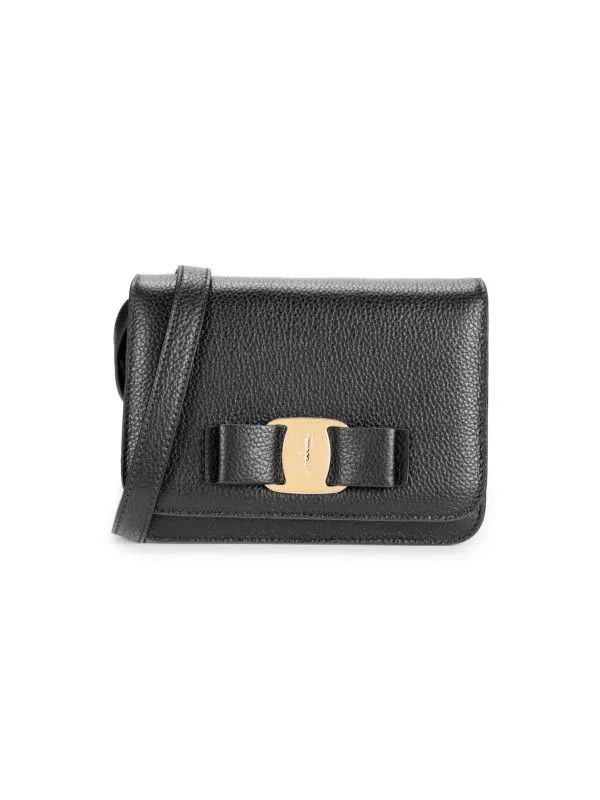 Salvatore Ferragamo o1s1rm0625 Size: OS / Crossbody Bag in Black Size ONE SIZE - 1 Thumbnail