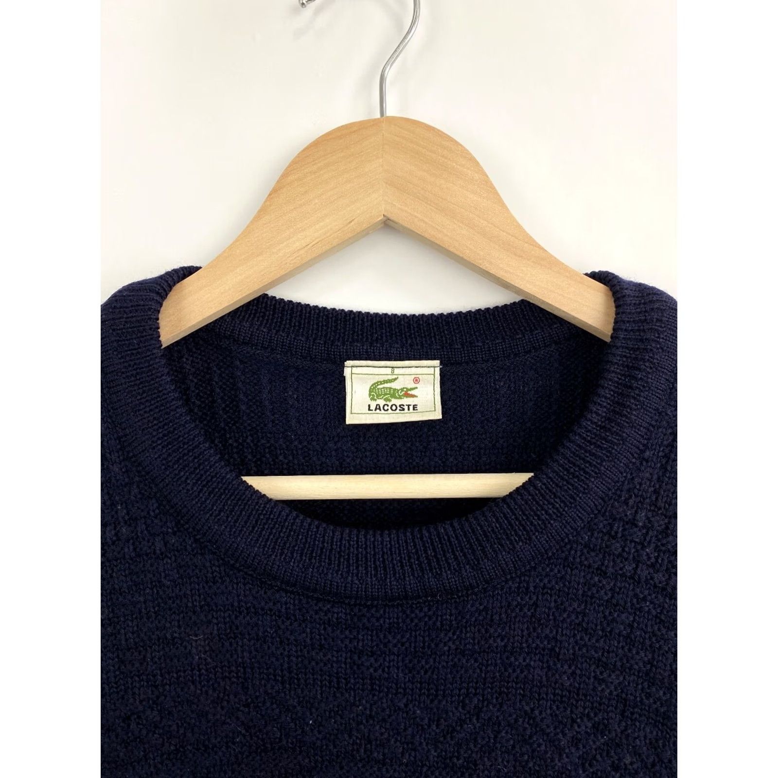 Lacoste VINTAGE Lacoste Sweater 90s Wool Knit XL Blue Cardigan France Mens Size US XL / EU 56 / 4 - 5 Thumbnail