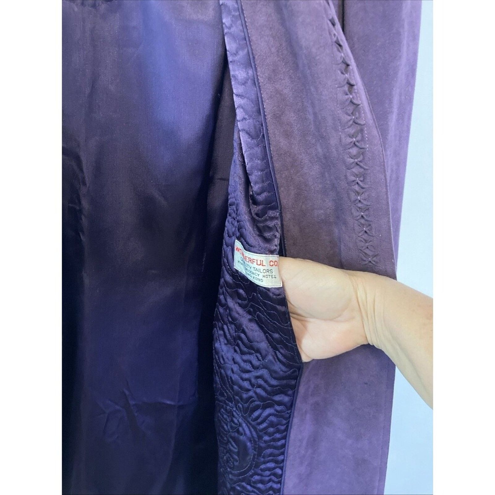Vintage Vtg Suede Leather Jacket Western Women's L Tailored Bespoke Size L / US 10 / IT 46 - 14 Thumbnail