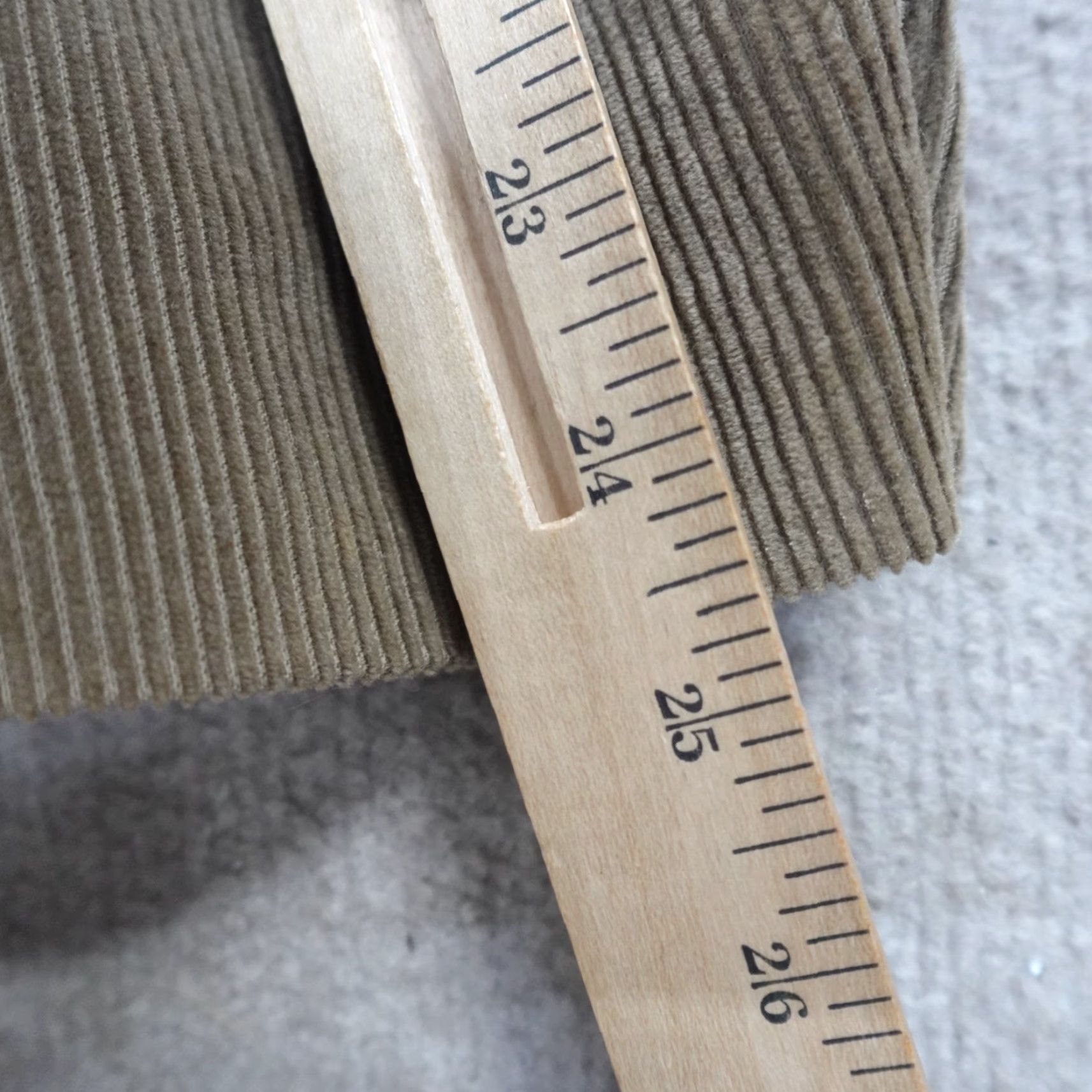 Ralph Lauren Lauren Ralph Lauren Sport Coat Beige Corduroy Notch Lapels Elbow Patches 40L Vintage No Size US XXS / EU 40 - 7 Thumbnail