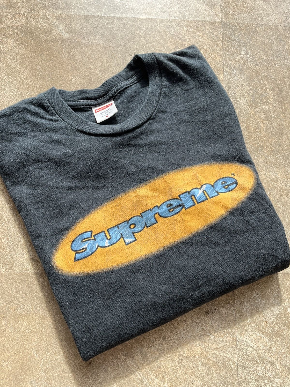 Supreme Supreme Ripple Oval Logo Longsleeve Size US M / EU 48-50 / 2 - 1 Thumbnail