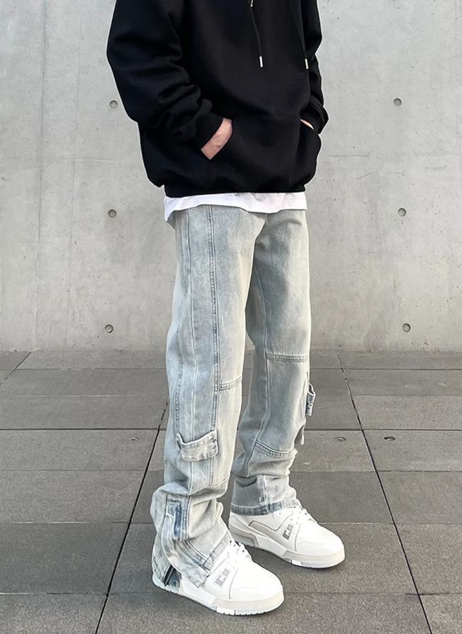 Streetwear Jeans Men Y2K