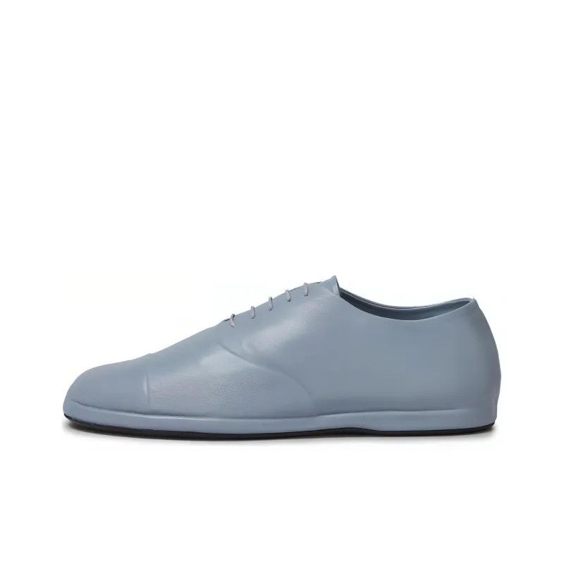 Marni o1f1d3z0525 Leather Derby Shoes in Blue Size US 9 / IT 39 - 2 Thumbnail