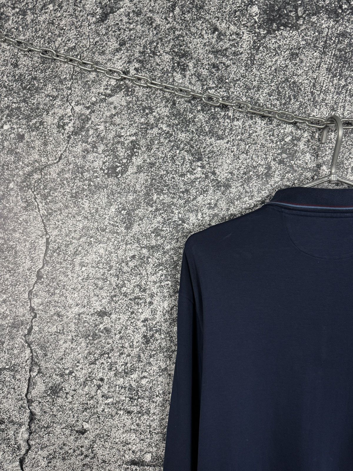 Polo Ralph Lauren Polo Ralph Lauren Custom Slim Fit Long Sleeve Polo Shirt XL Size US XL / EU 56 / 4 - 13 Thumbnail