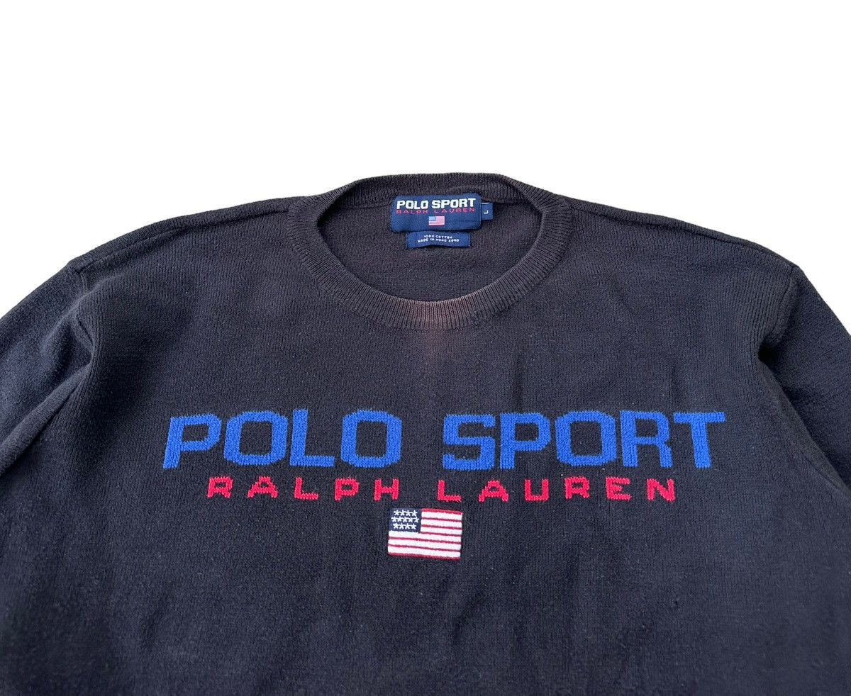 Polo Ralph Lauren Polo sport sweatshirt knitwear Size US L / EU 52-54 / 3 - 3 Thumbnail