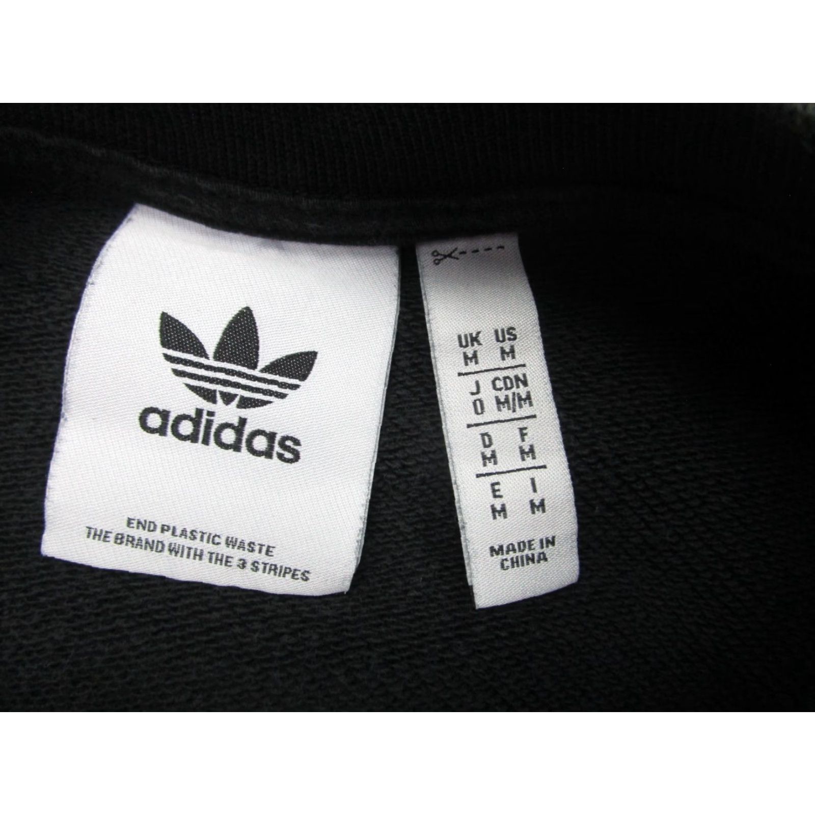Adidas Adidas Originals Sweatshirt Crewneck Sweatshirt Black Medium Womens Pullover Crew Neck Sweatshirt Pullover Sweatshirt Firebird 90s Modern Activewear Size M / US 6-8 / IT 42-44 - 6 Thumbnail