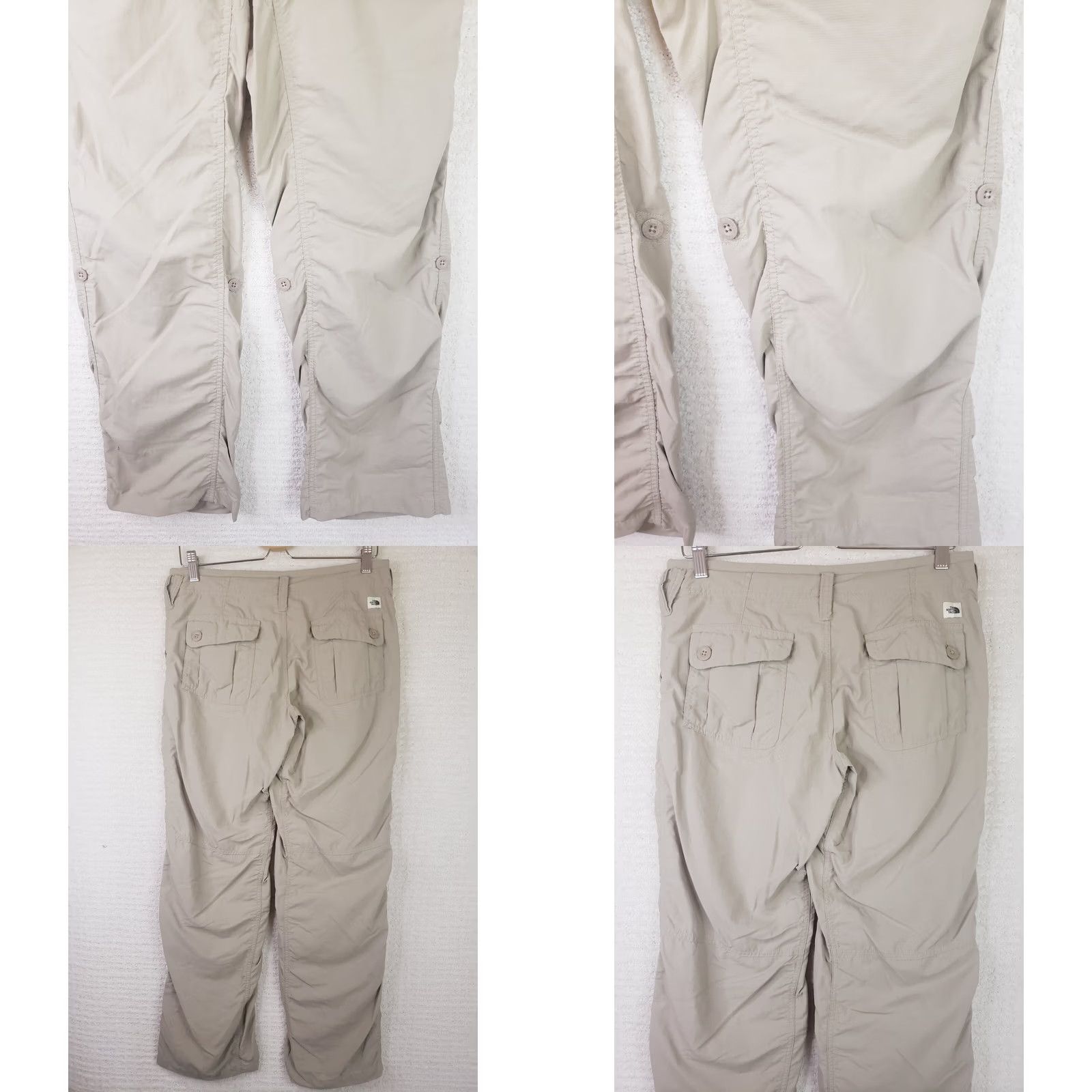 The North Face The North Face Women's Horizon 2 Beige Pocketed Drawstring Hiking Pants Size 6 Regular Inseam 30 in Mens Girls Womens Size 28" / US 6 / IT 42 - 8 Thumbnail