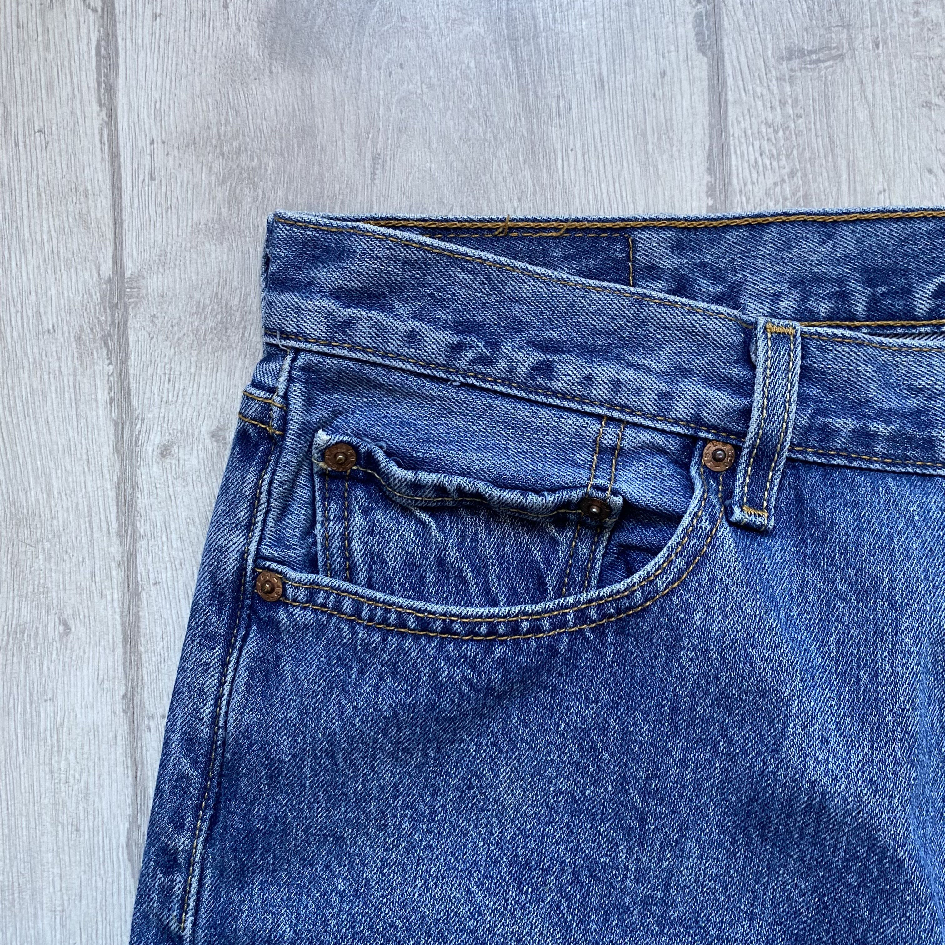 Levi's Vintage Clothing 👖 Vintage 90s Levis jeans 501 Denim pants Mde in Mexico Size US 34 / EU 50 - 5 Thumbnail