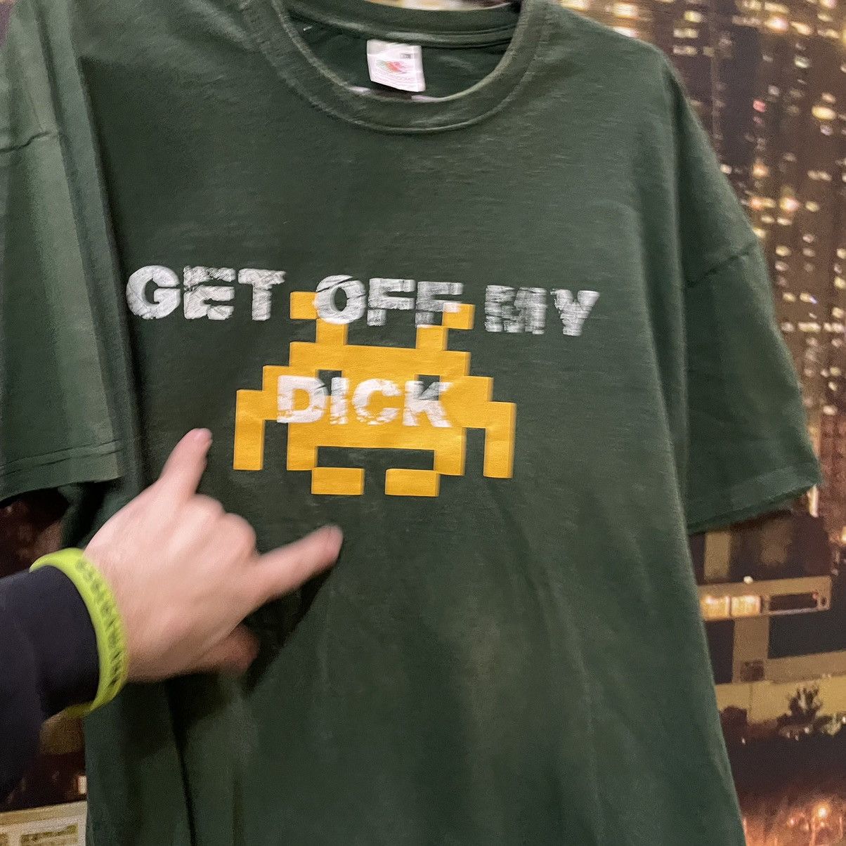 Vintage VINTAGE SKATER TEE GET OFF MY DICK PENIS FUNNY PORNO XXX Size US XXL / EU 58 / 5 - 4 Thumbnail