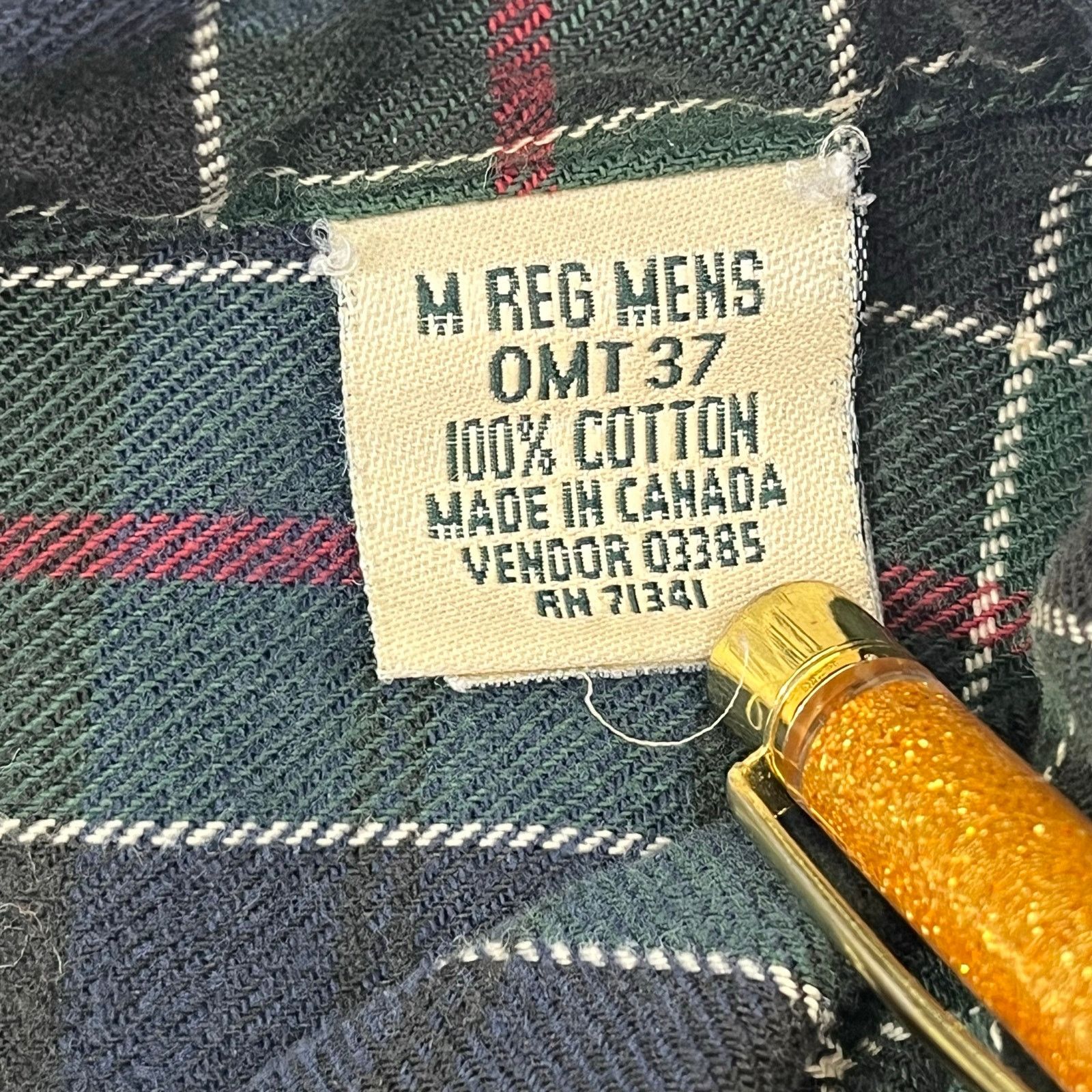 L.L. Bean L.L. Bean Plaid Long Sleeve Flawed Cotton Button Down Shirt Size US M / EU 48-50 / 2 - 8 Thumbnail